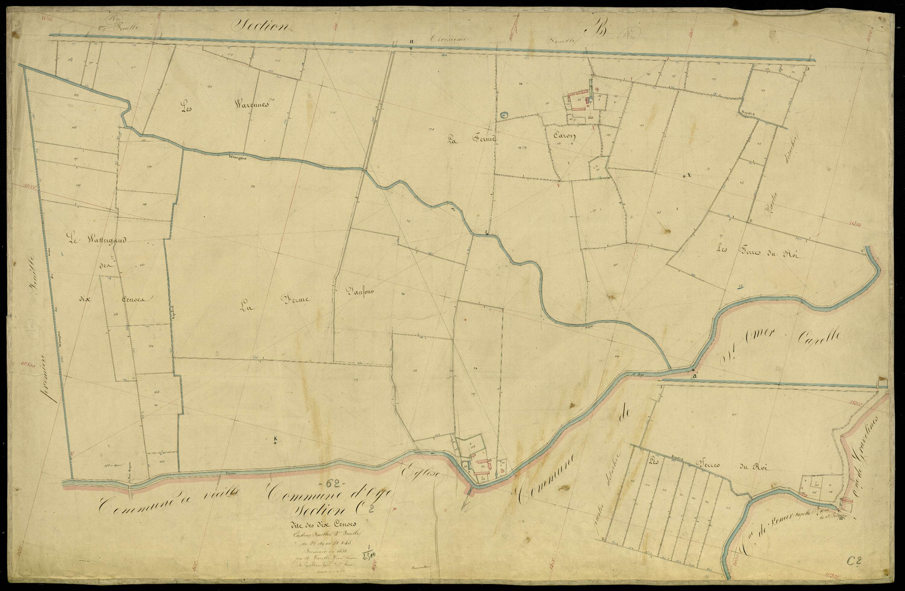 Oye-Plage - Section C, 2e feuille