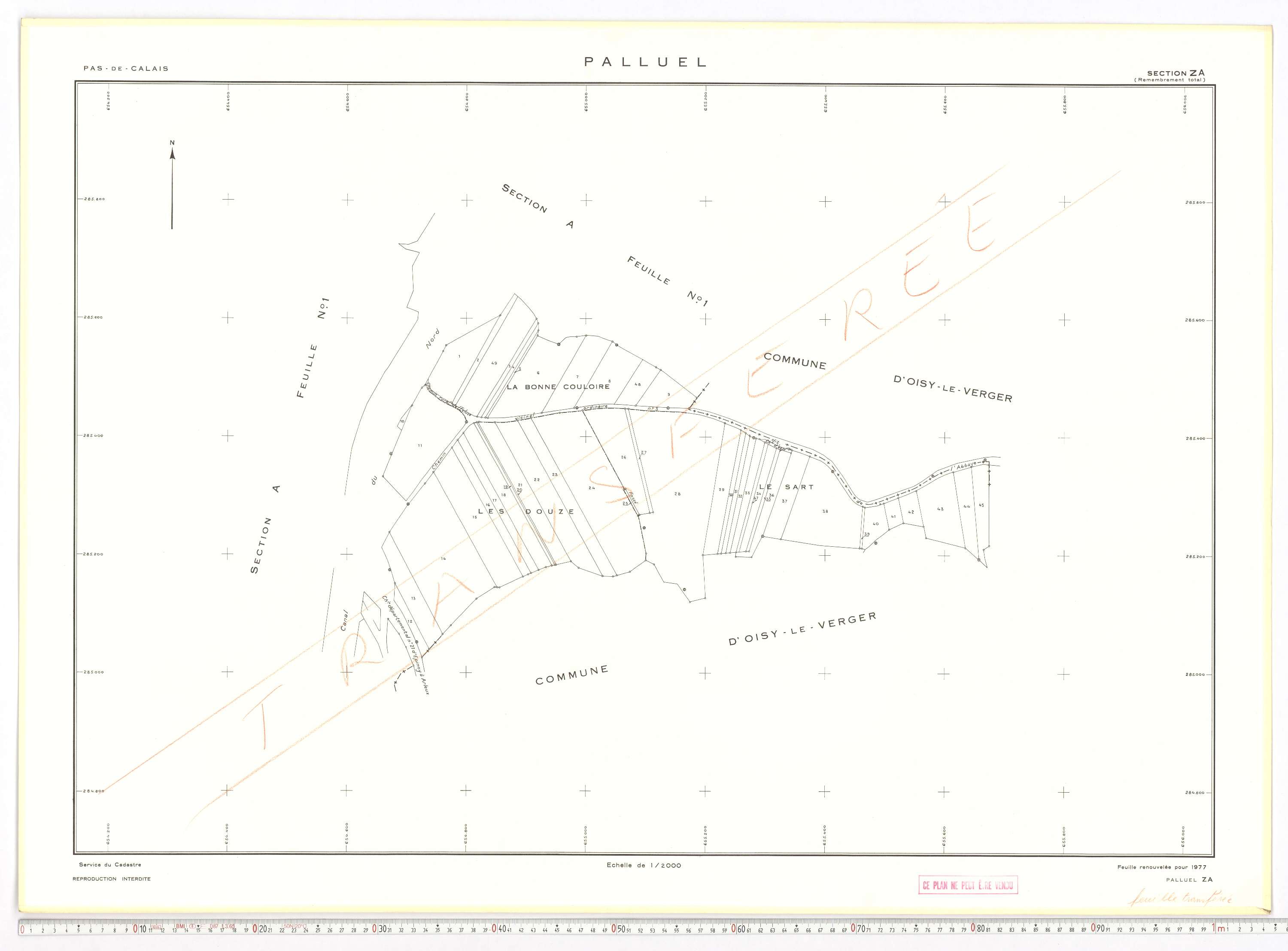 Palluel - Section ZA.