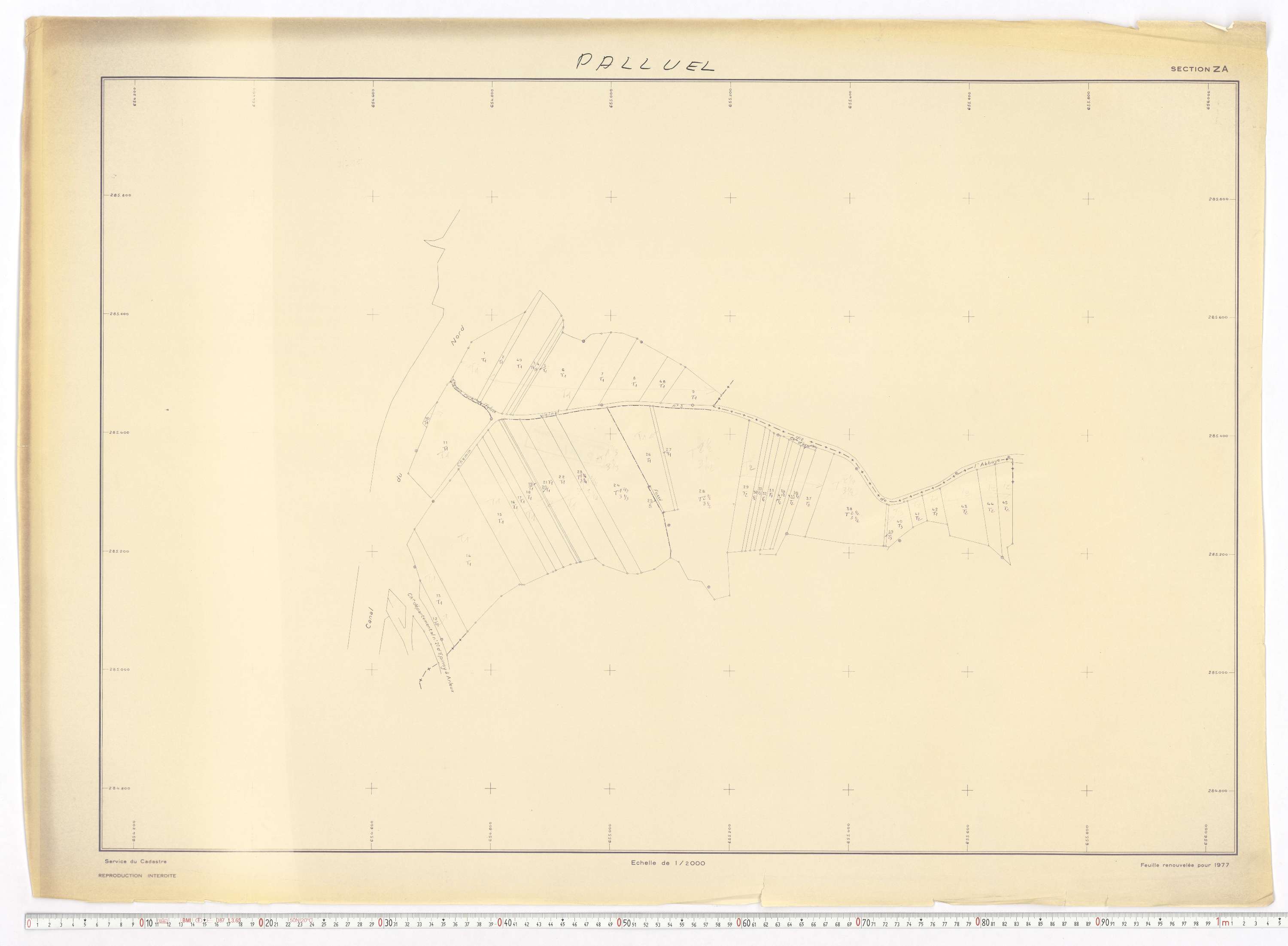 Palluel - Section ZA.