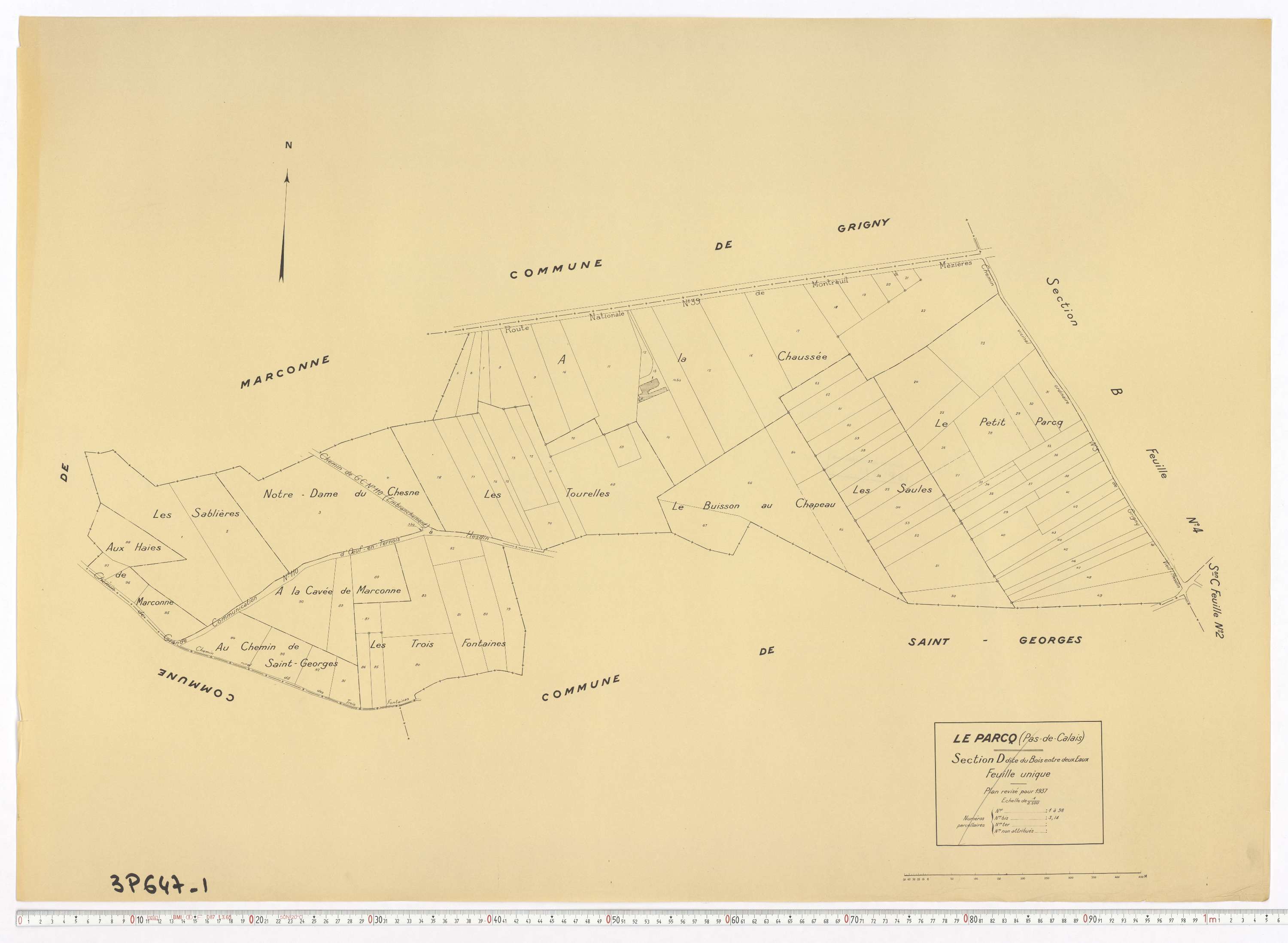 Le Parcq - Section D.