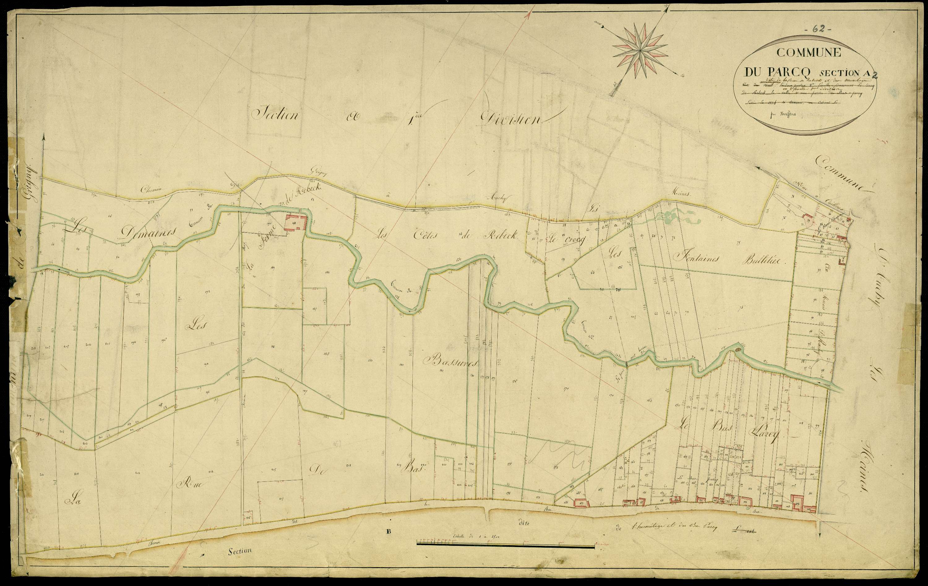 Le Parcq - Section A, 2e feuille