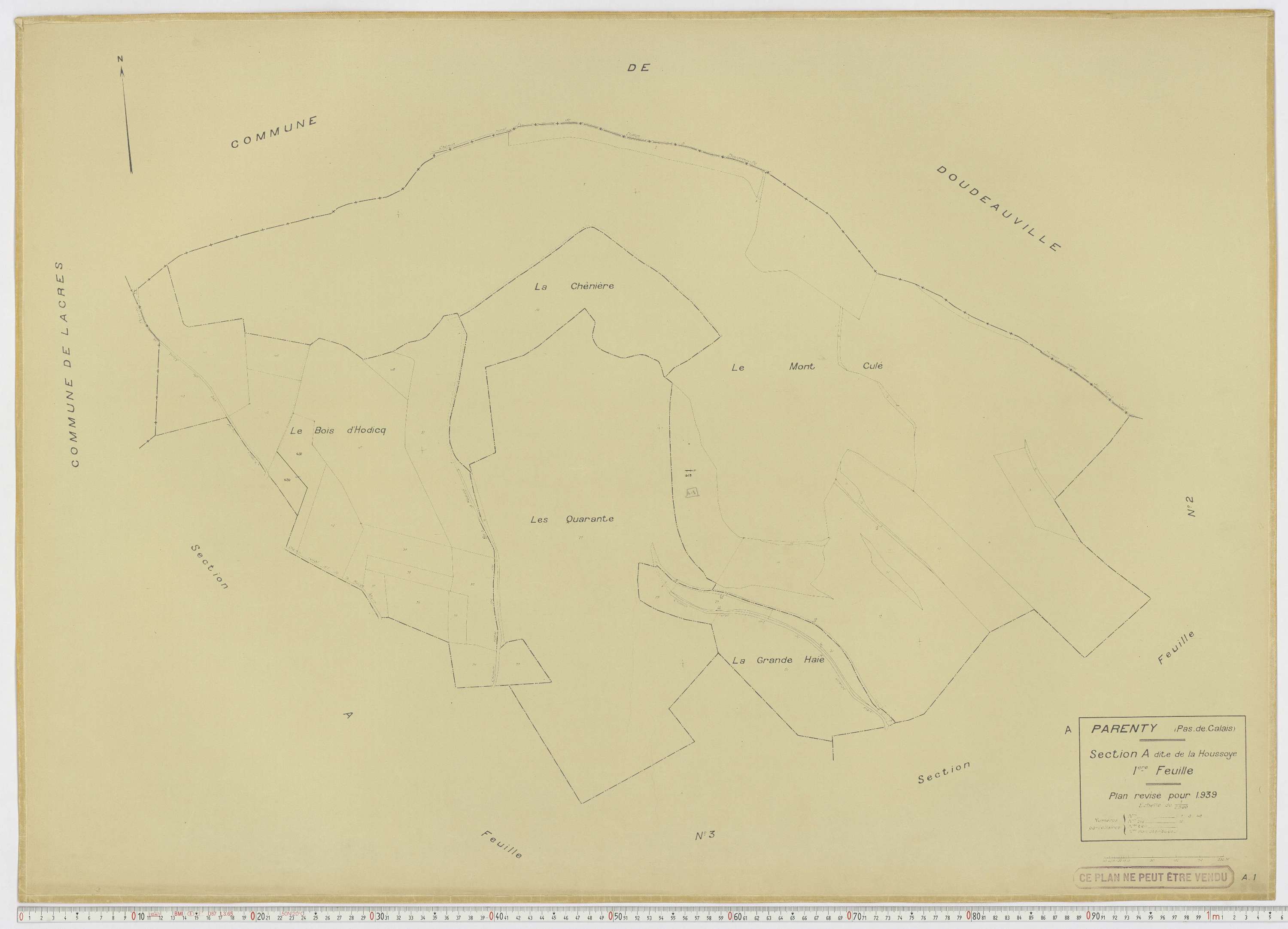 Parenty - Section A, feuille 1.