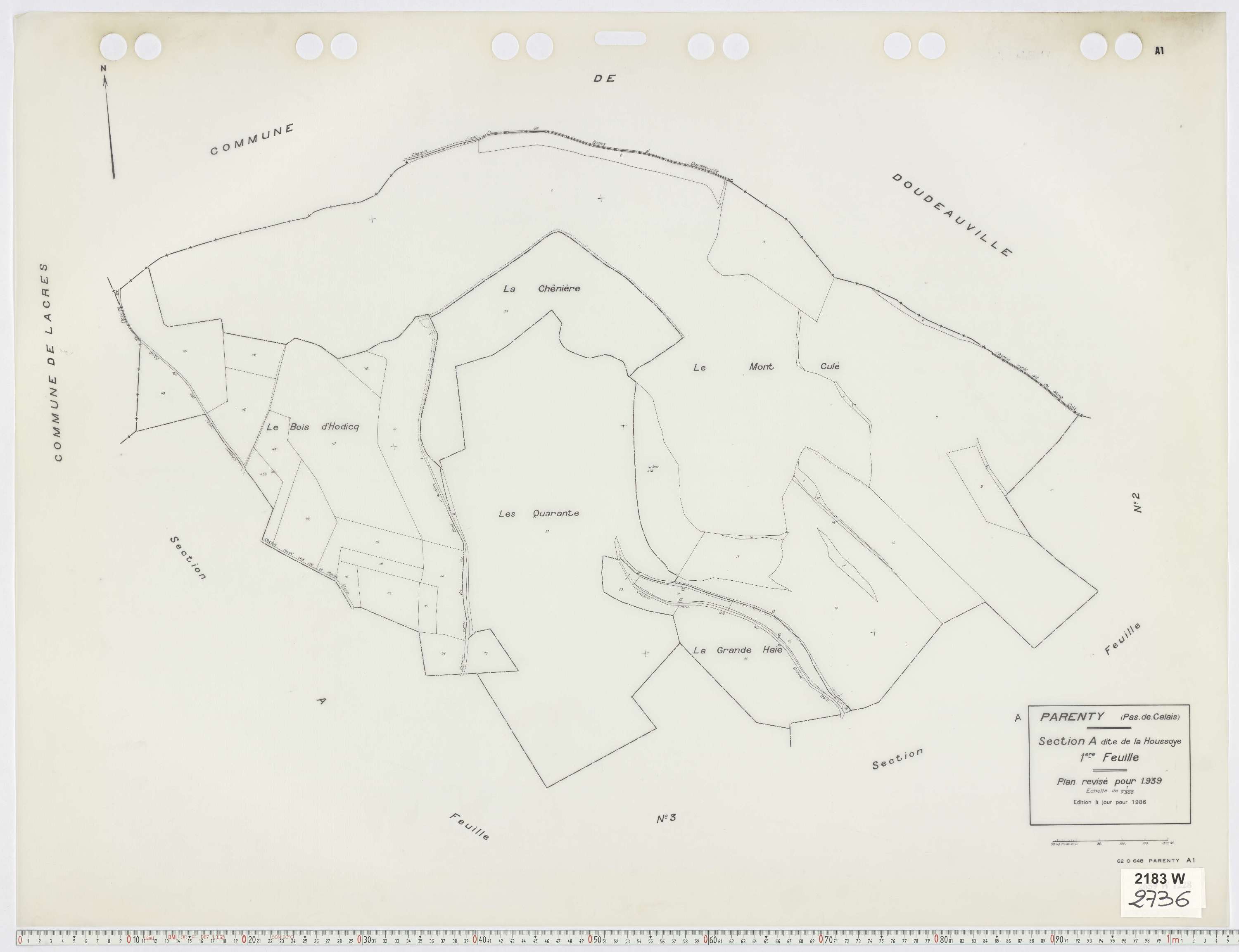 Parenty - Section A, feuille 1.