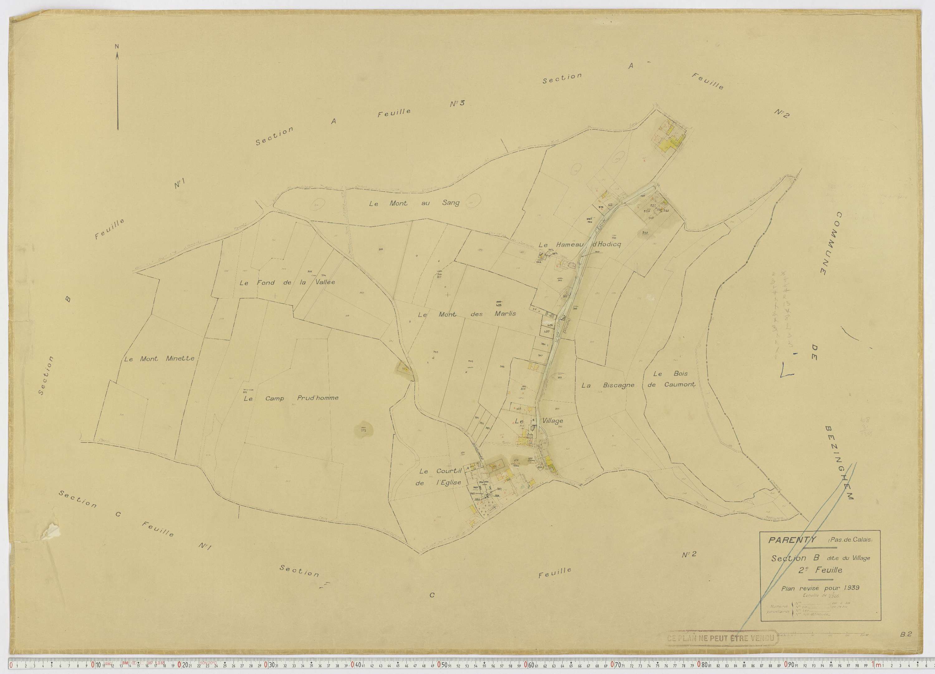 Parenty - Section B, feuille 2.