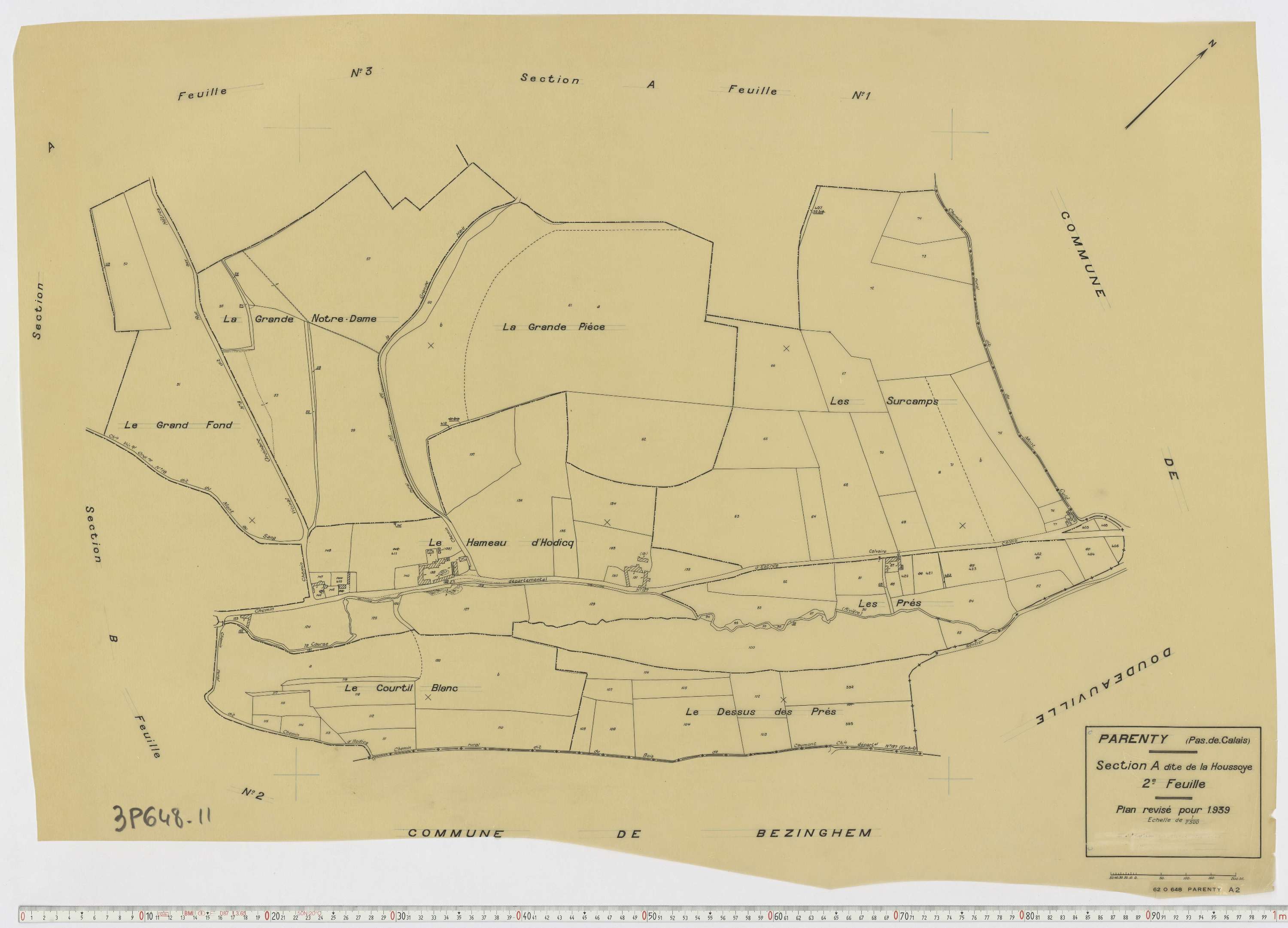 Parenty - Section A, feuille 2.