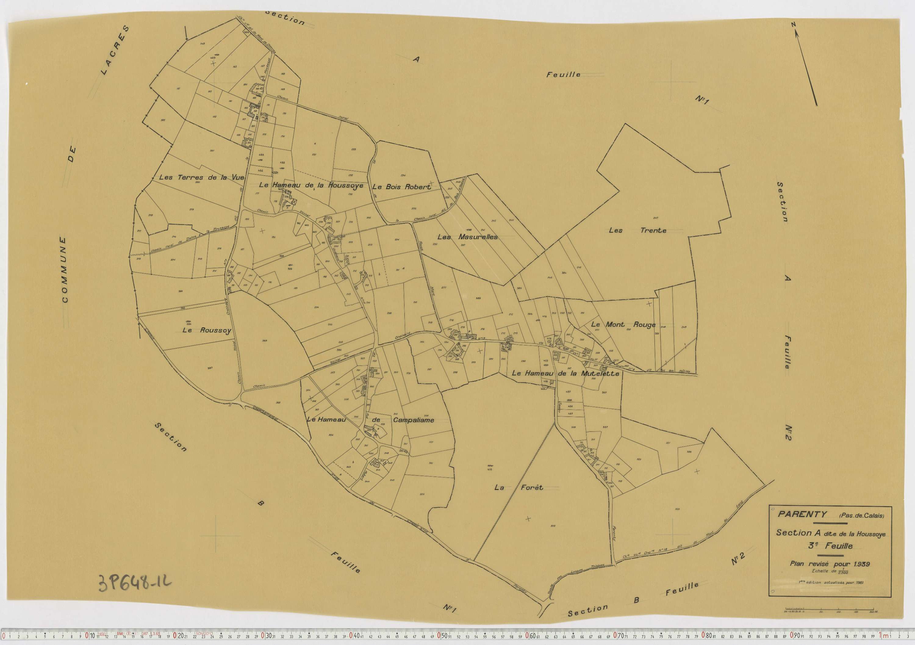 Parenty - Section A, feuille 3.