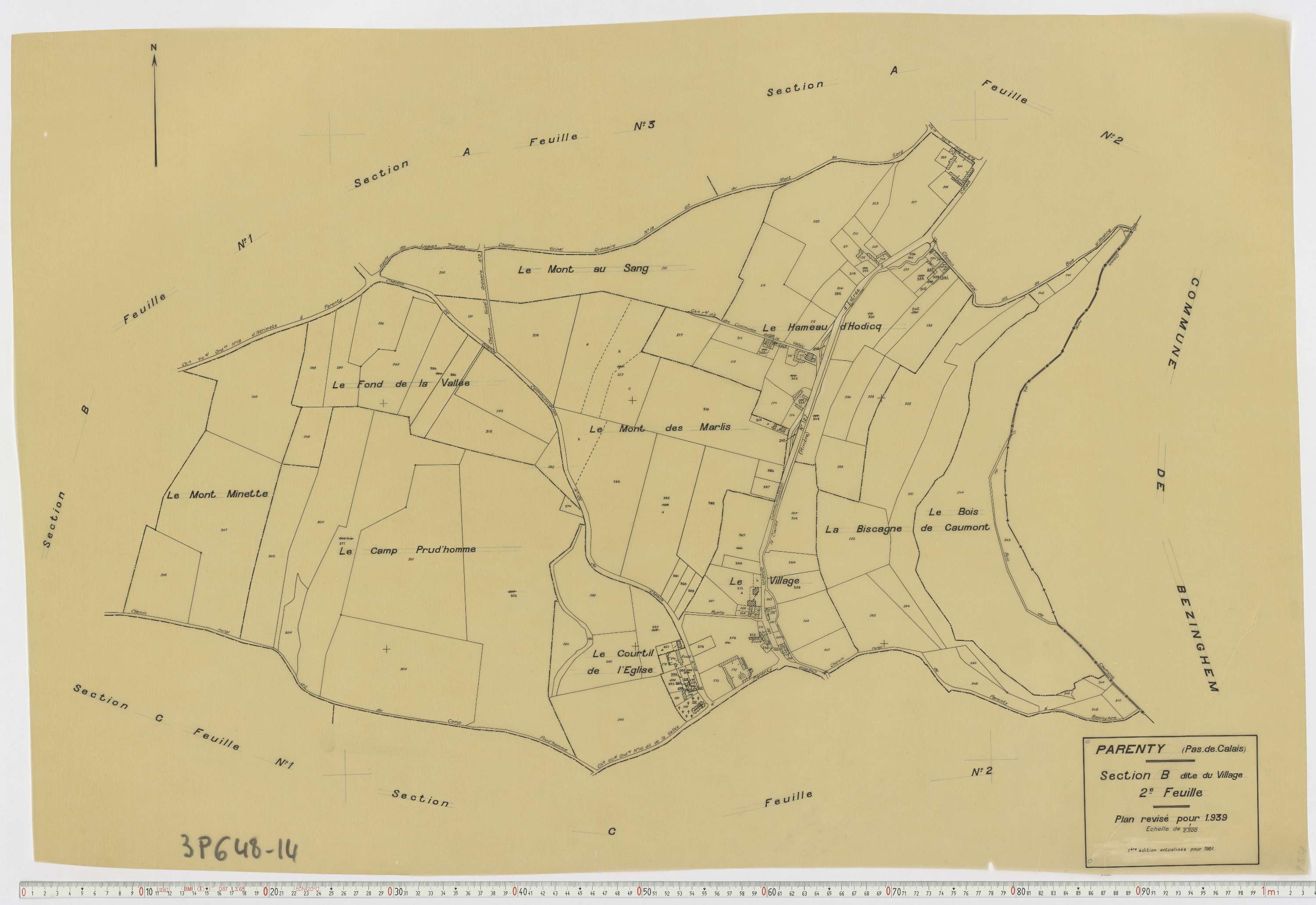 Parenty - Section B, feuille 2.