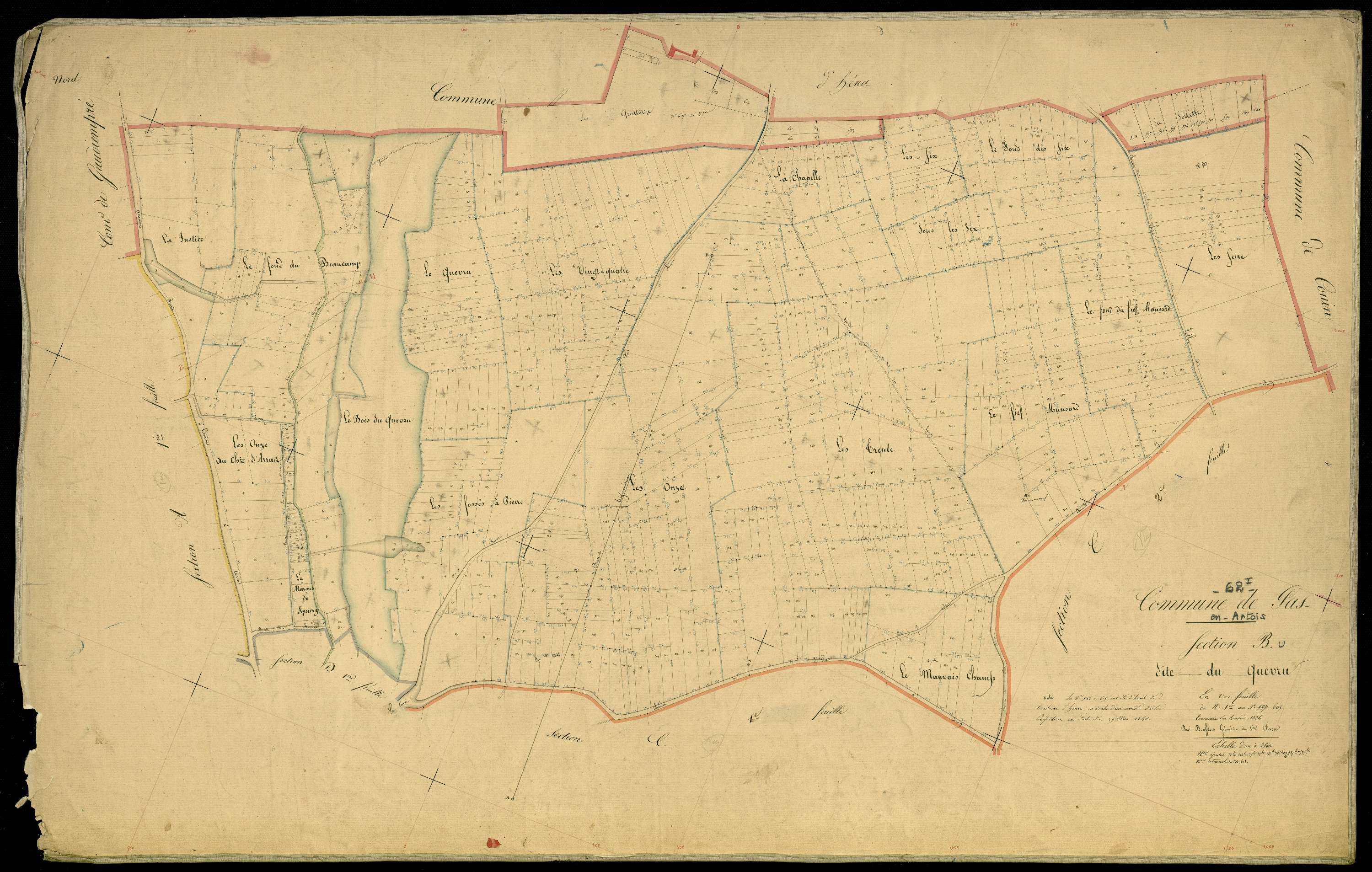 Pas-en-Artois - Section B
