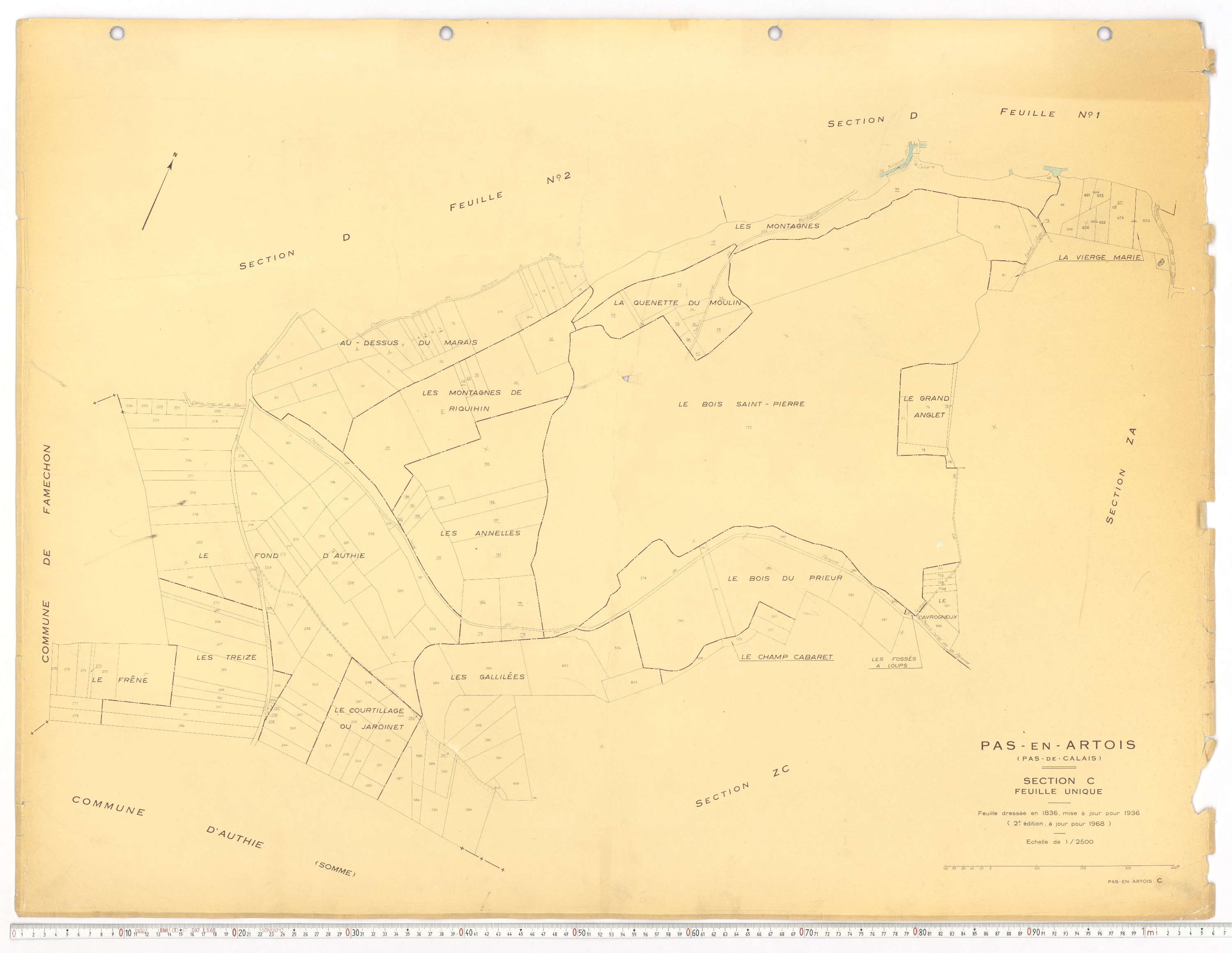 Pas-en-Artois - Section C.
