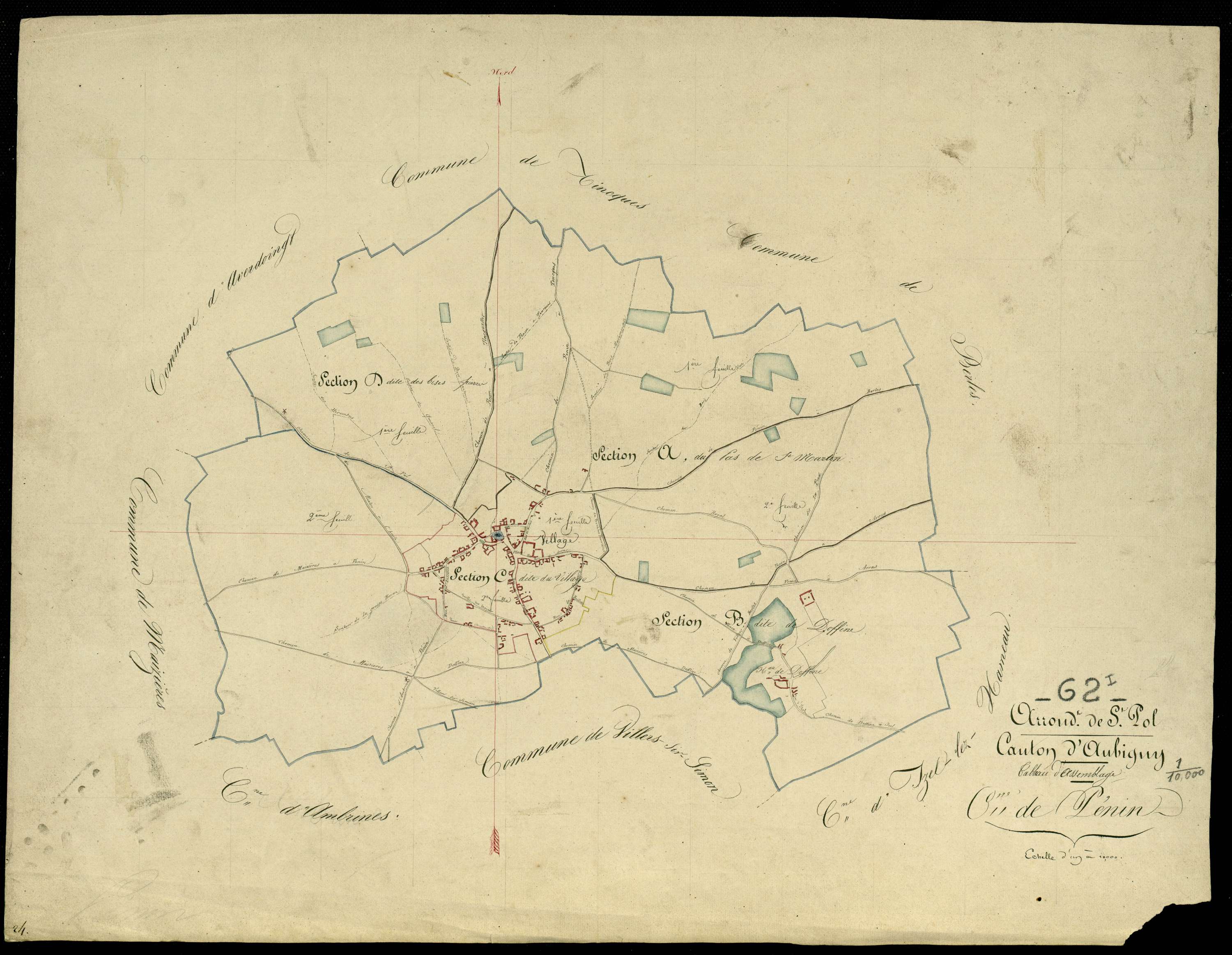 Penin - Tableau d'assemblage