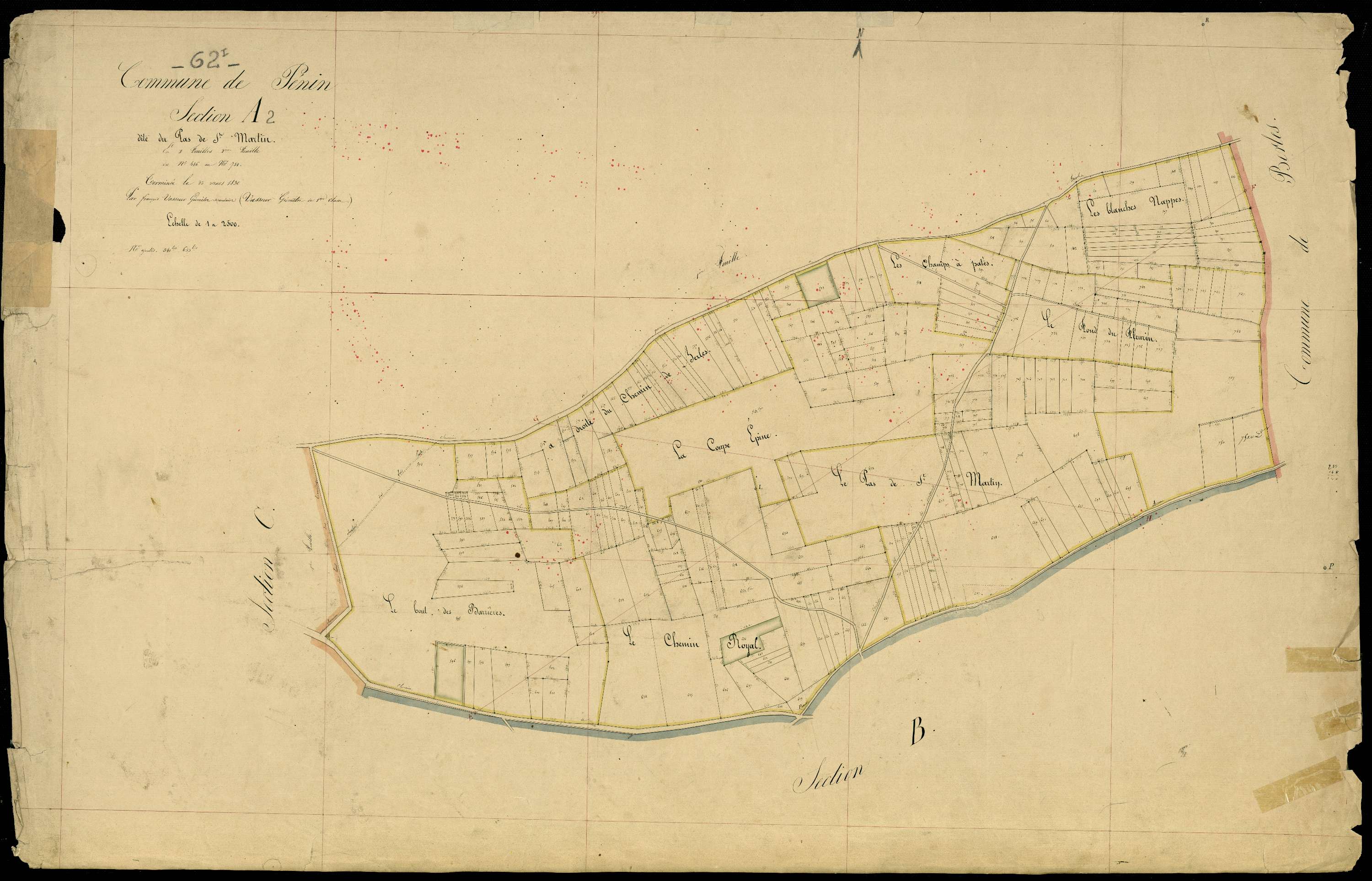 Penin - Section A, 2e feuille
