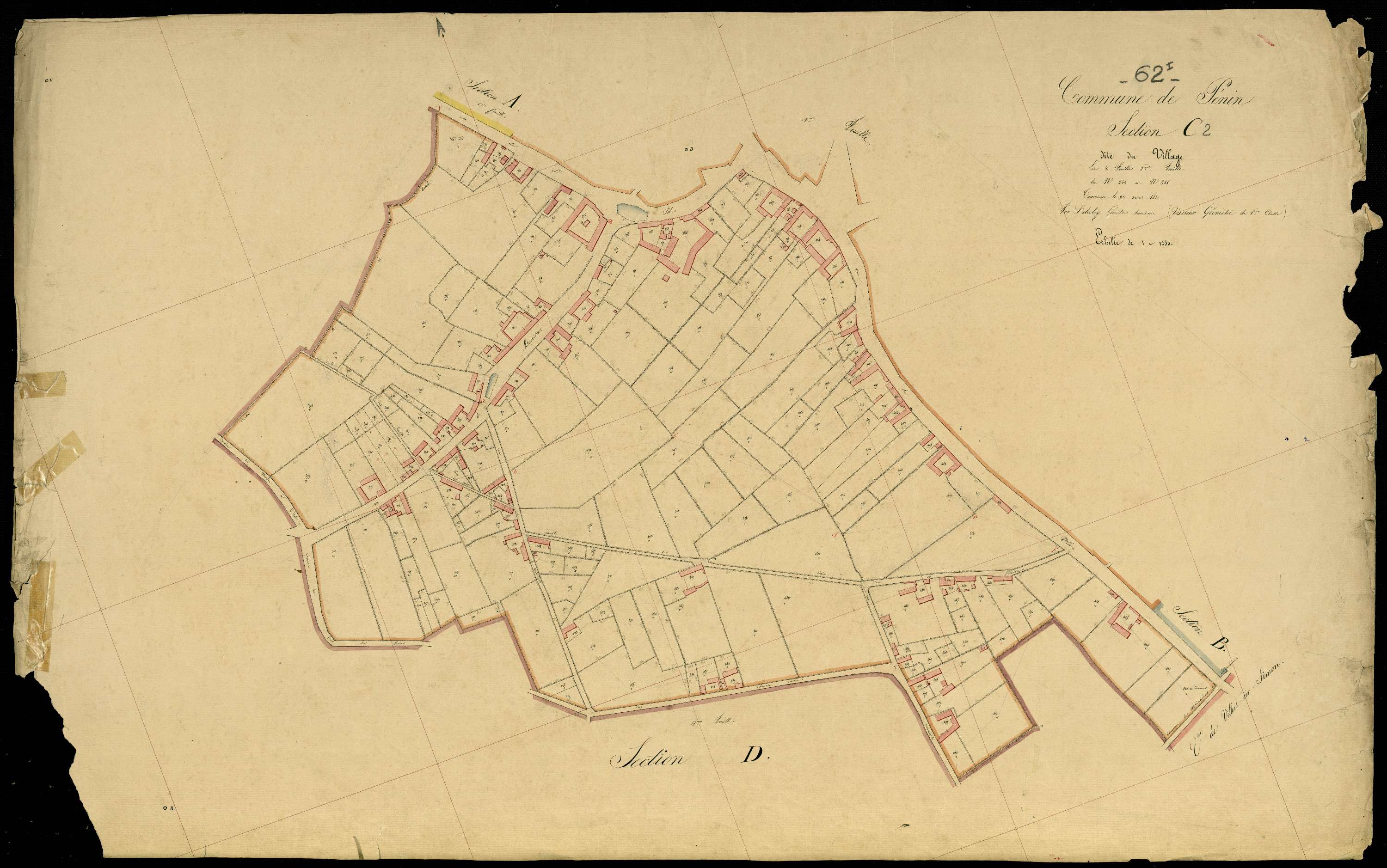 Penin - Section C, 2e feuille