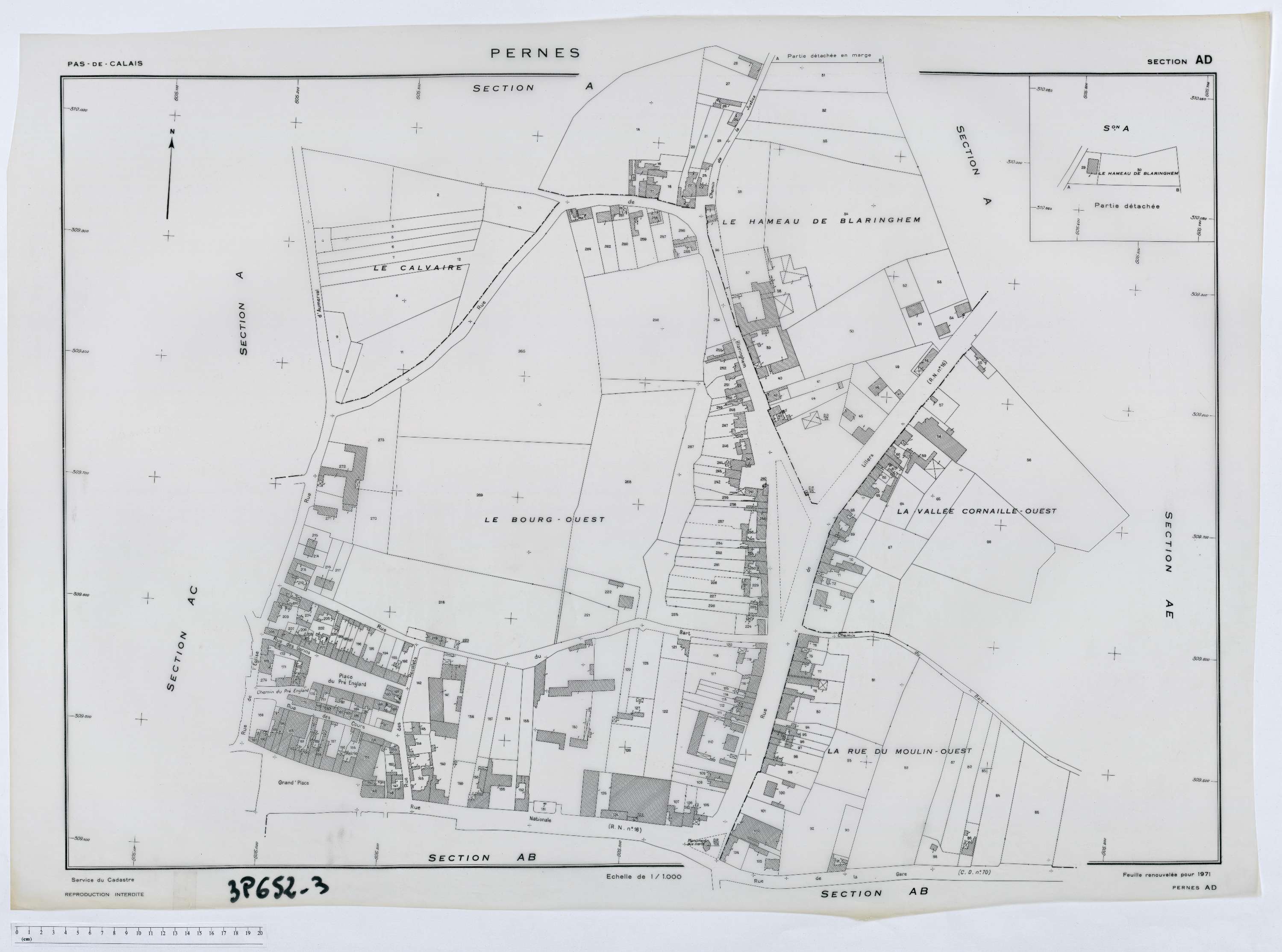 Pernes - Section AD.