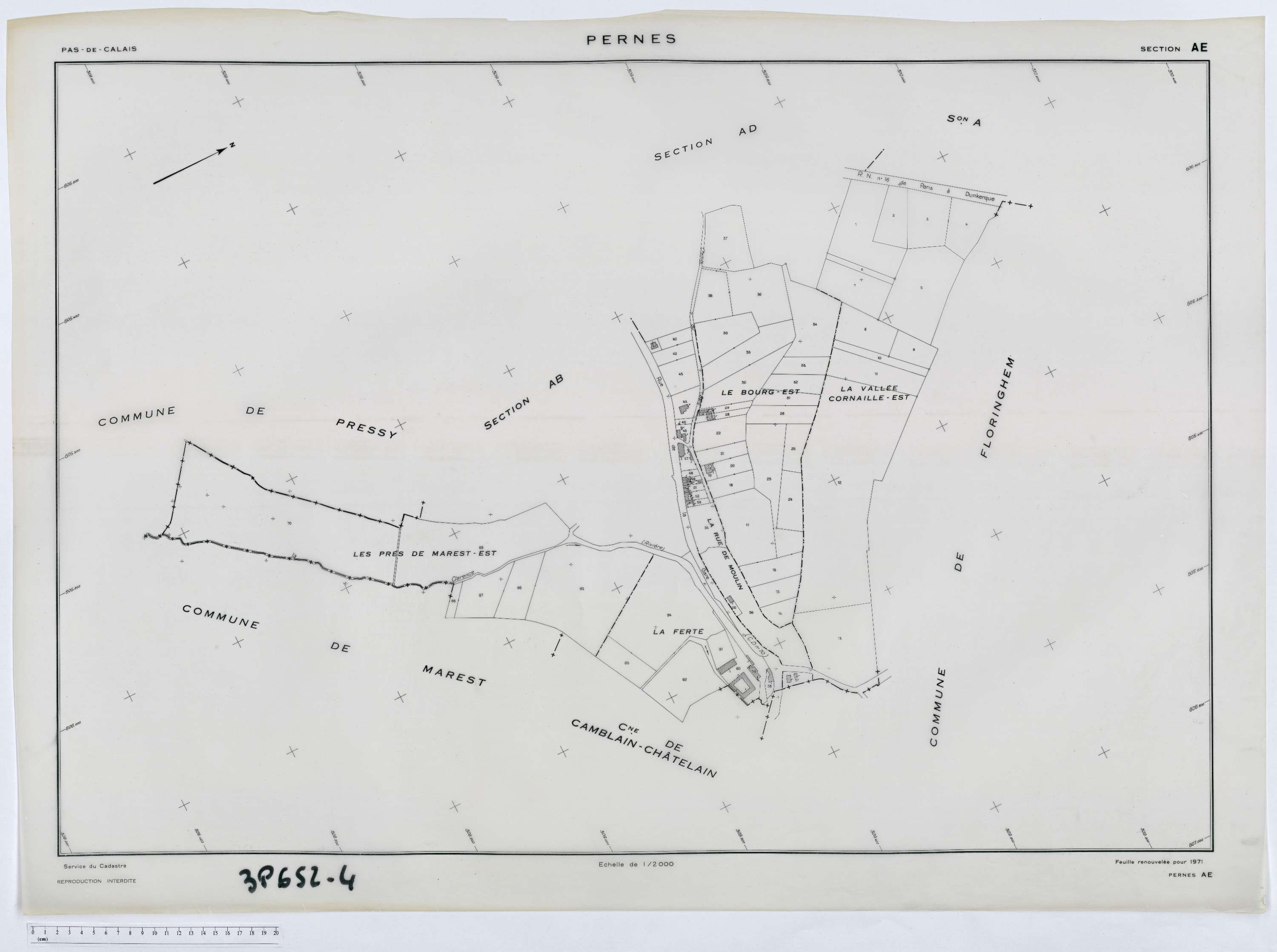 Pernes - Section AE.