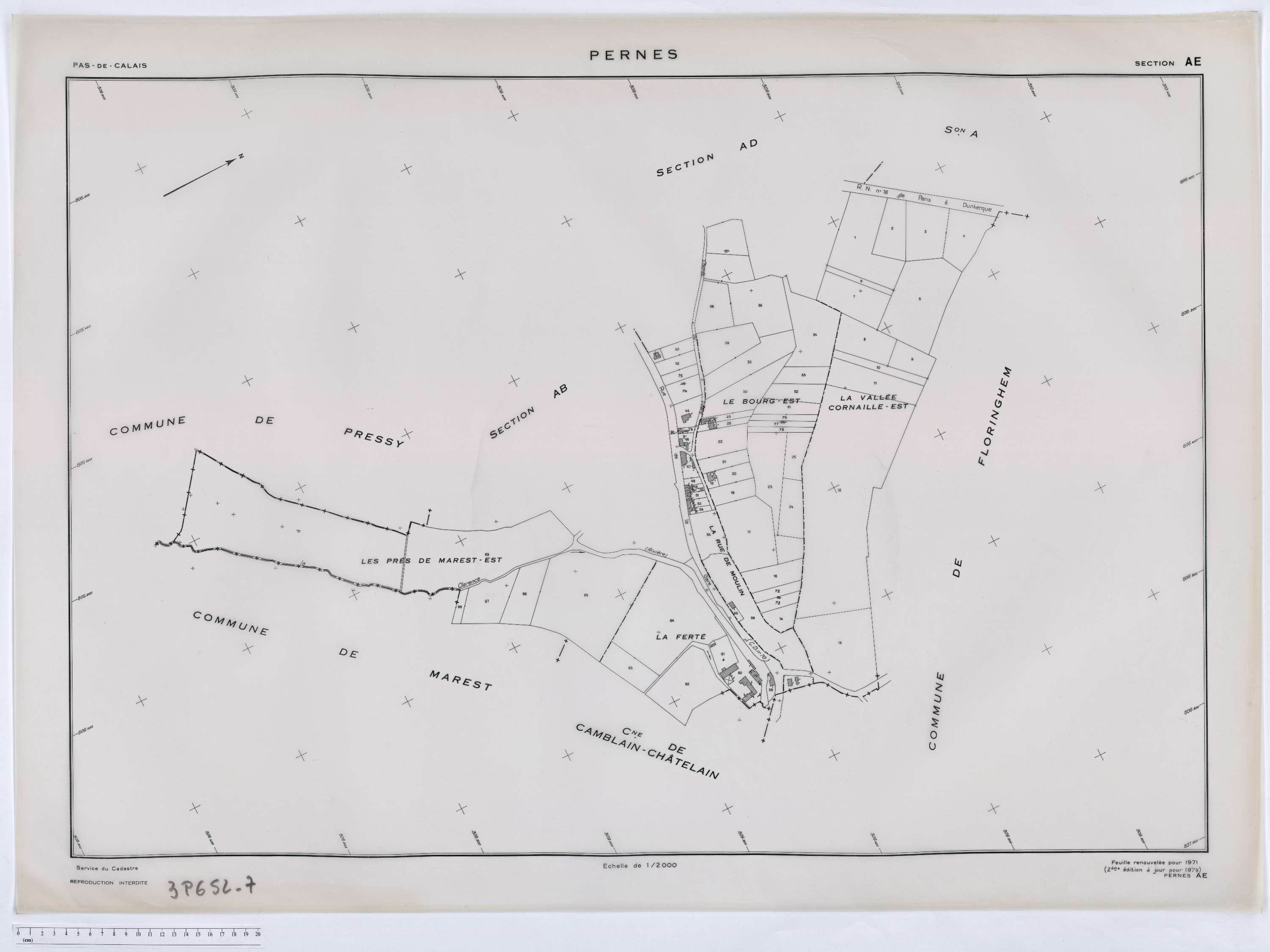 Pernes - Section AE.