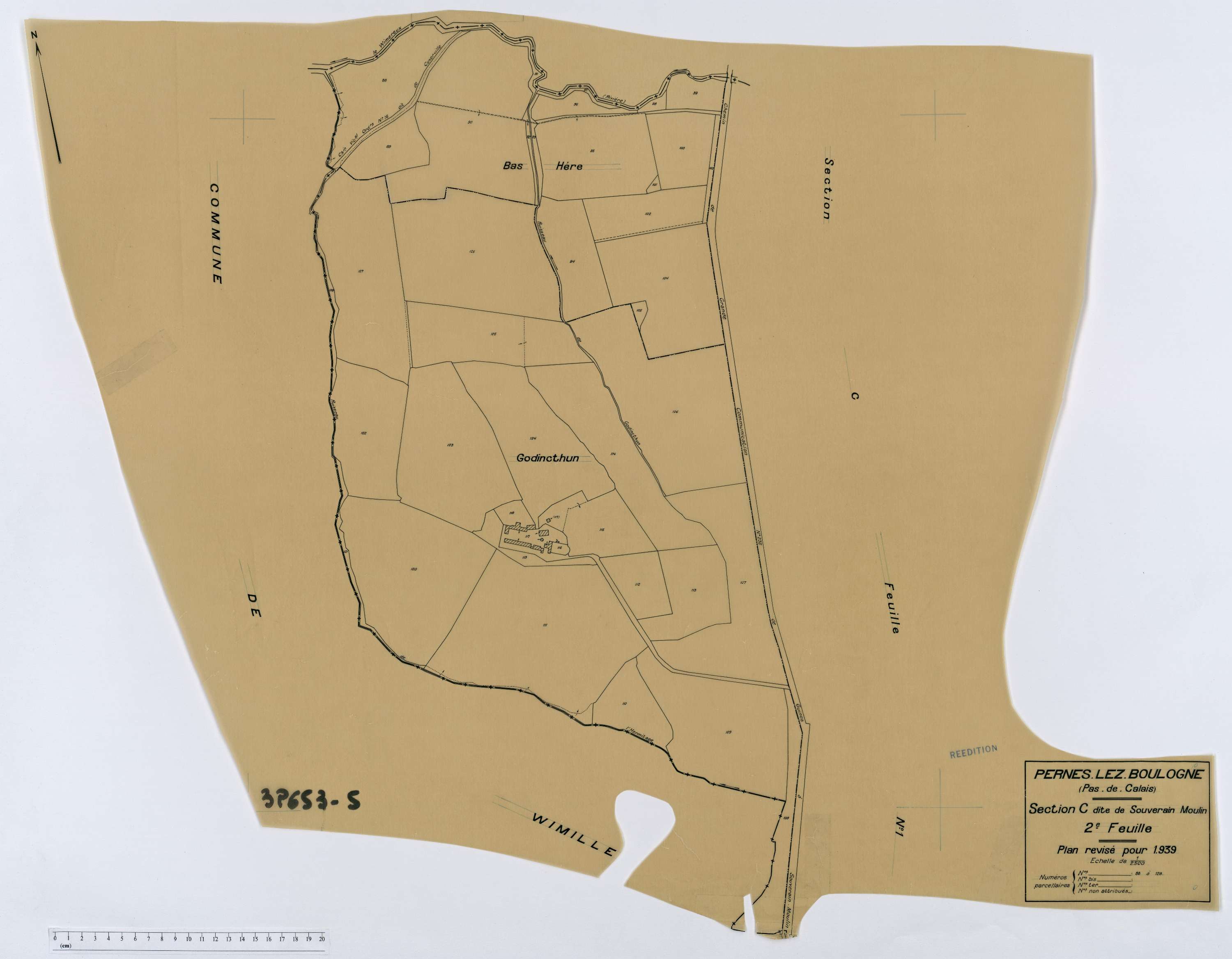 Pernes - Section C, feuille 2.