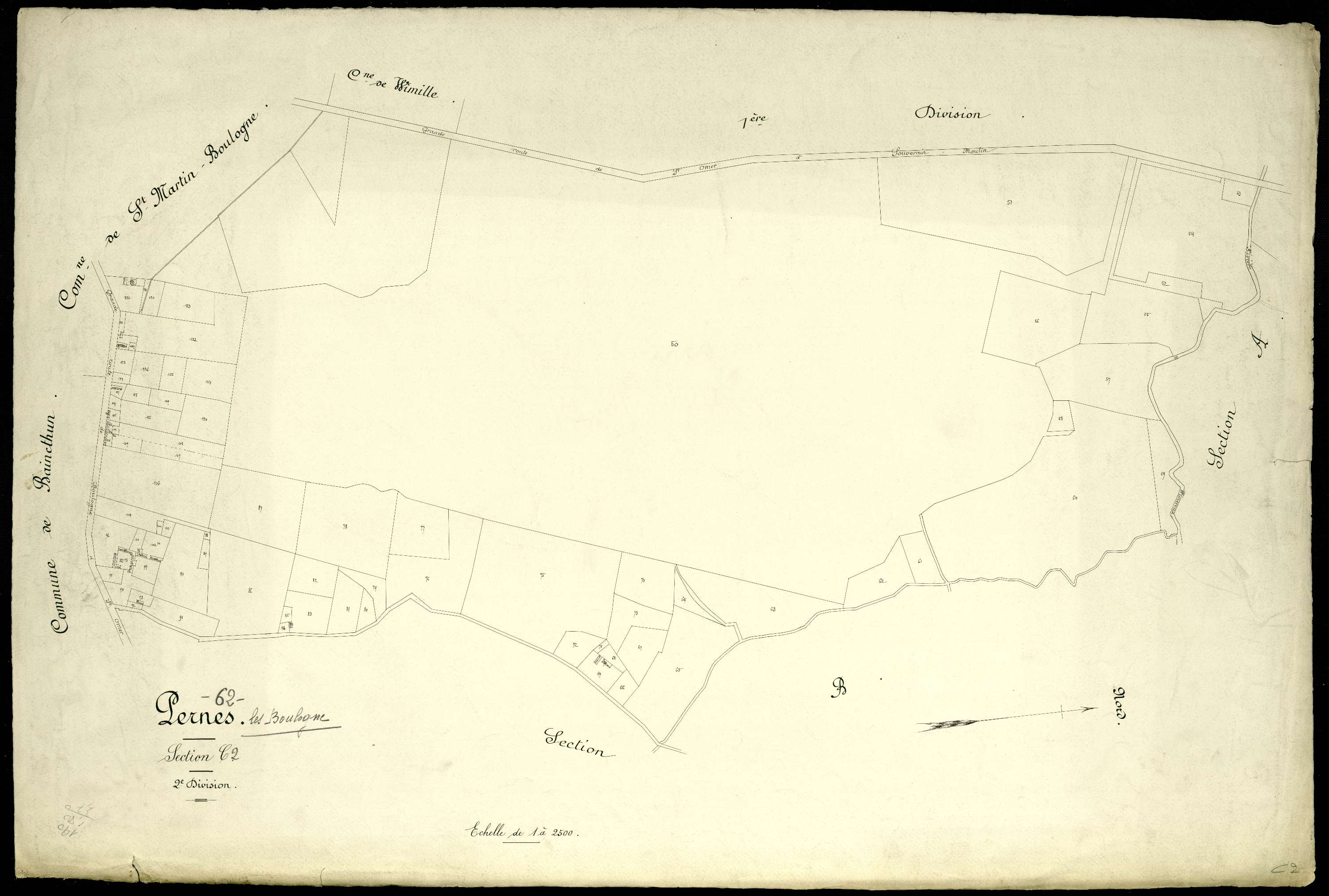 Pernes - Section C, 2e feuille