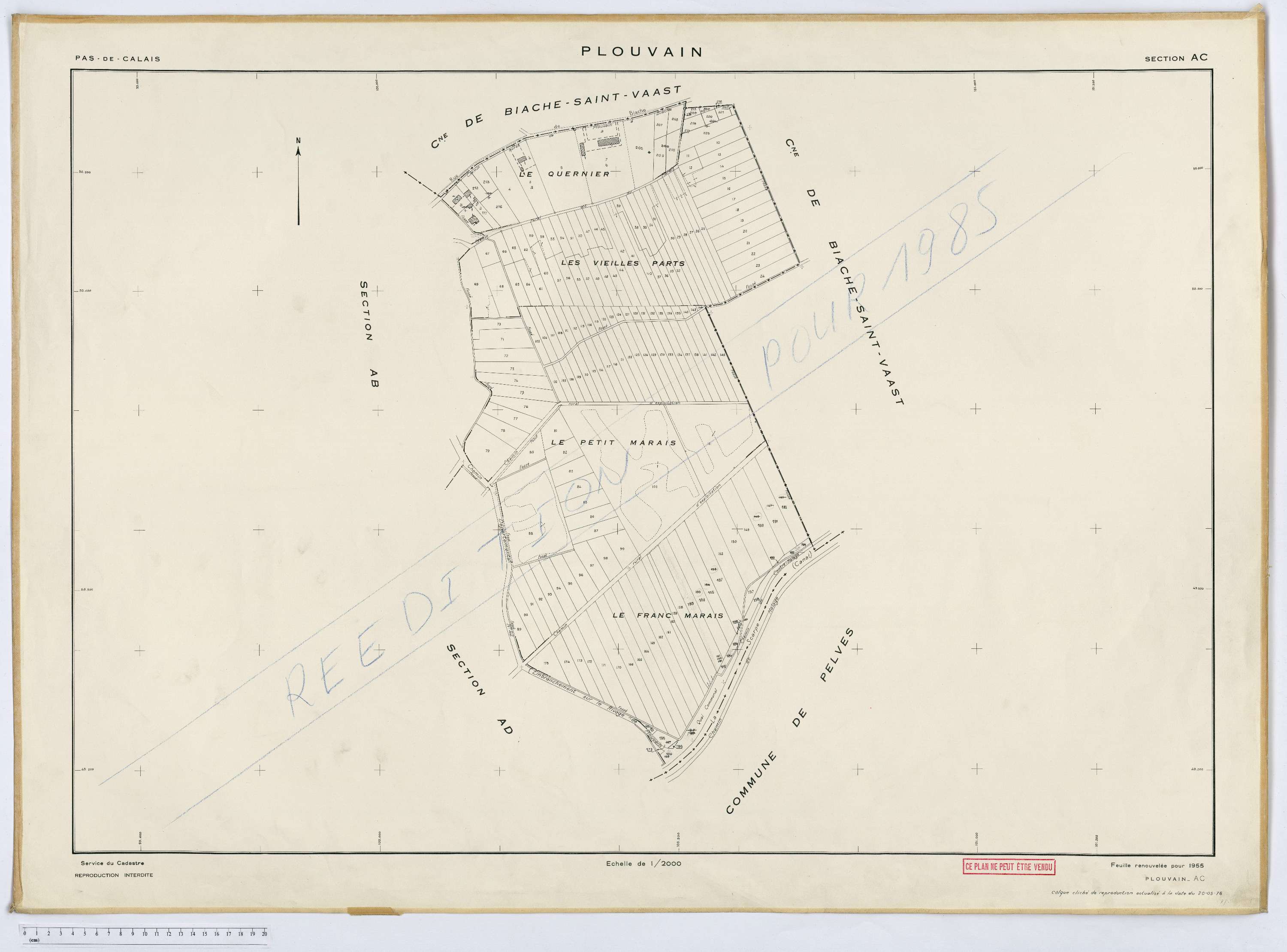 Plouvain - Section AC.