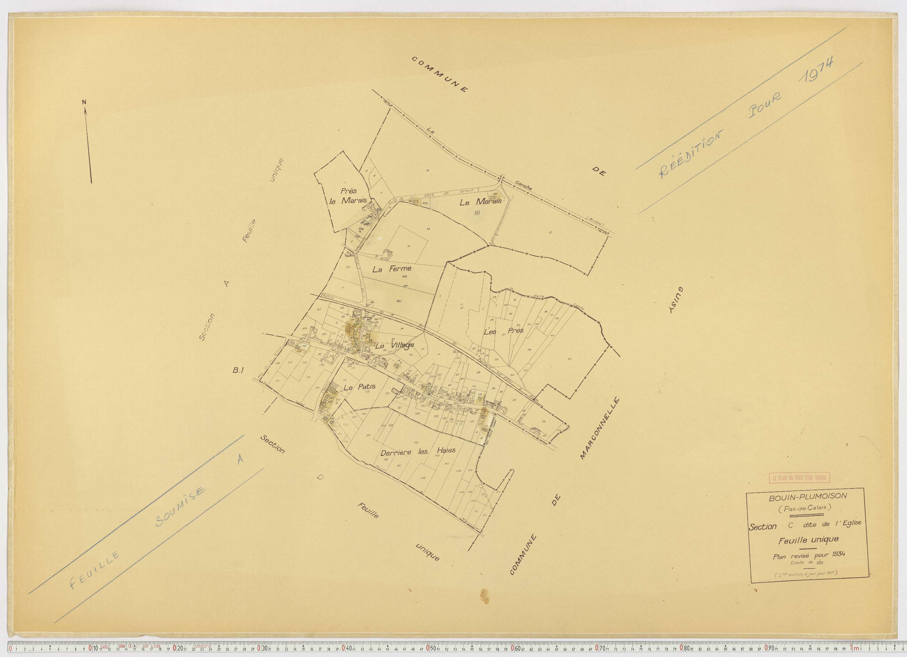 Bouin-Plumoison - Section C.