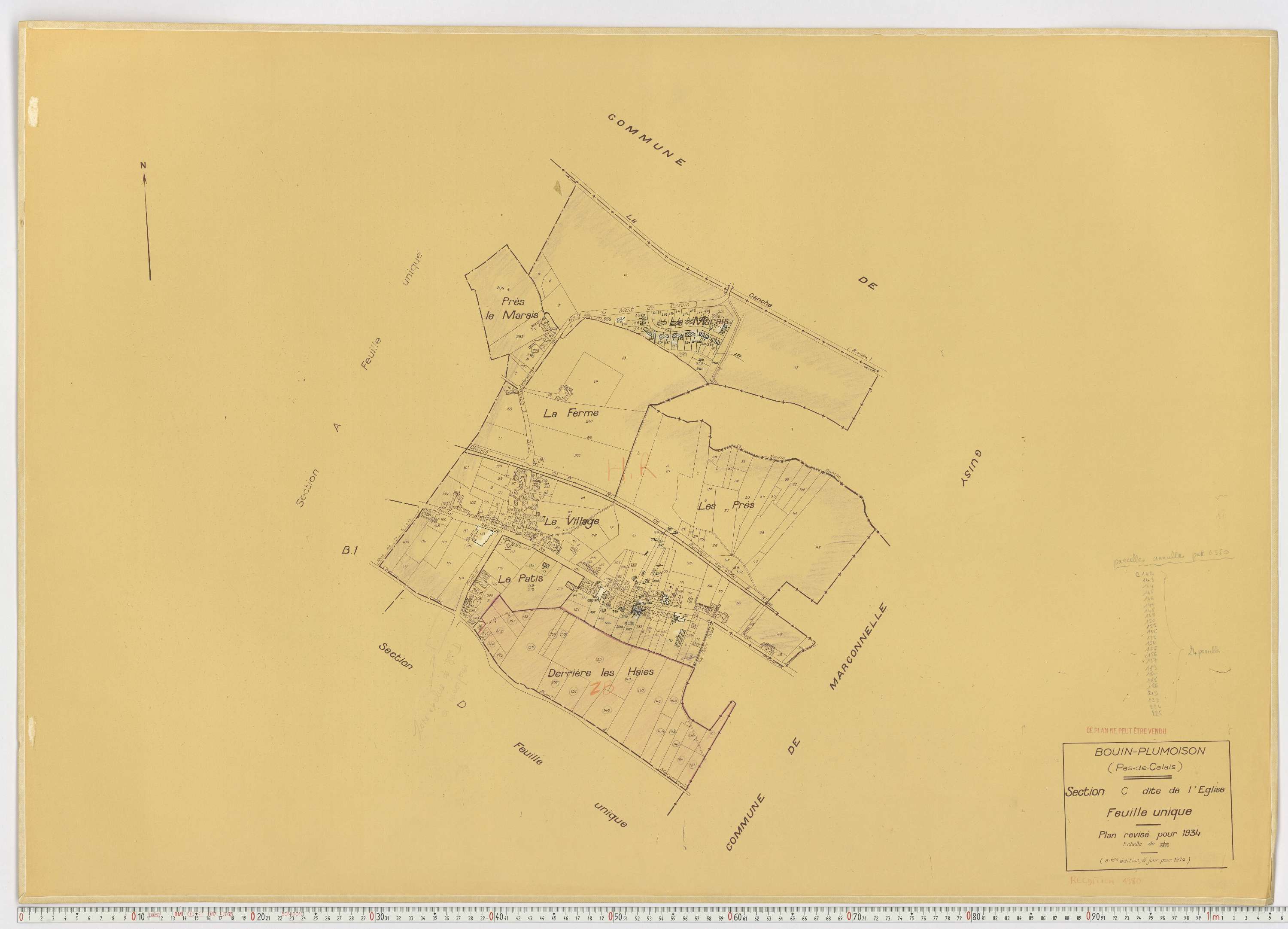 Bouin-Plumoison - Section C.