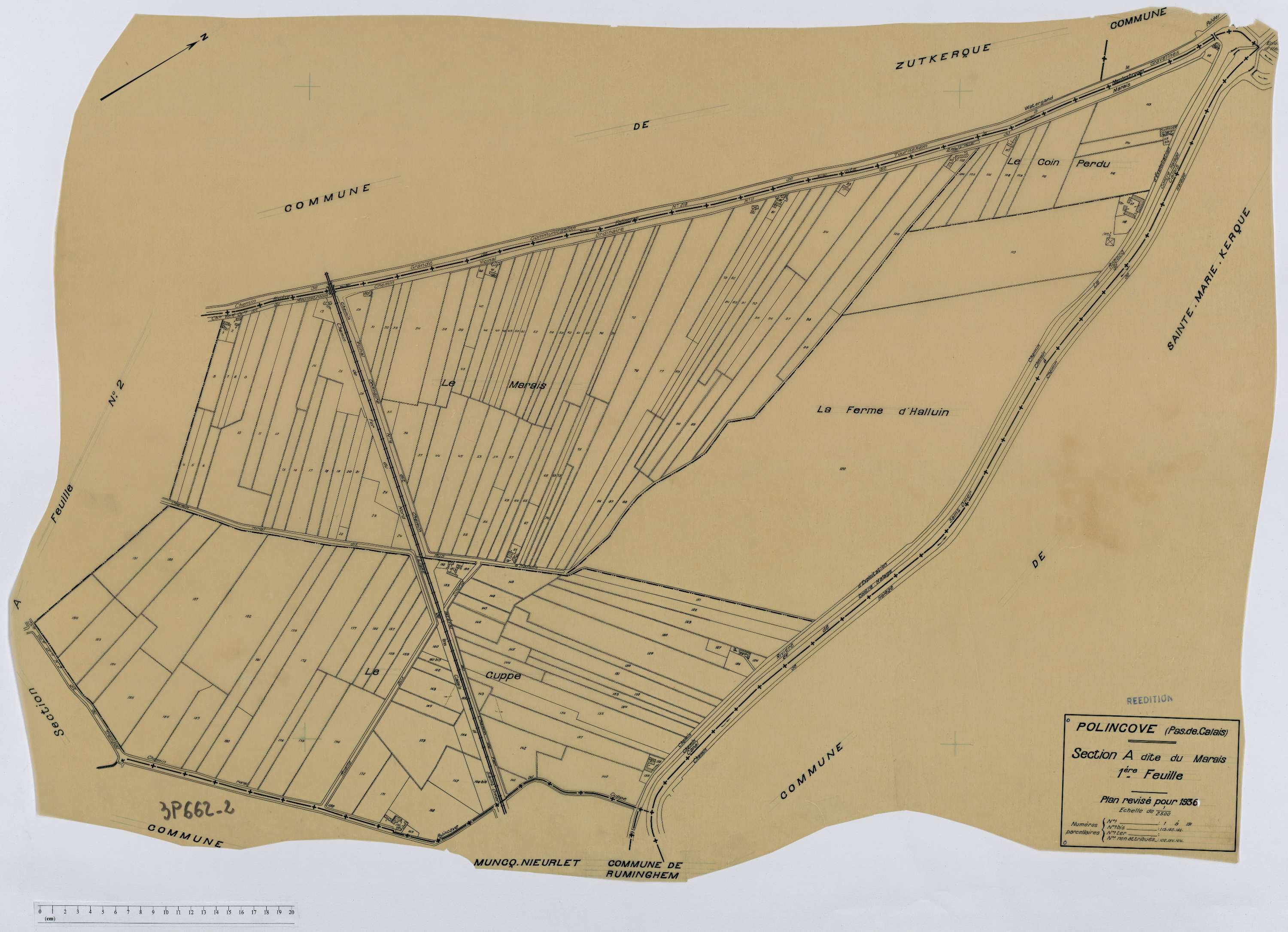 Polincove - Section A, feuille 1.