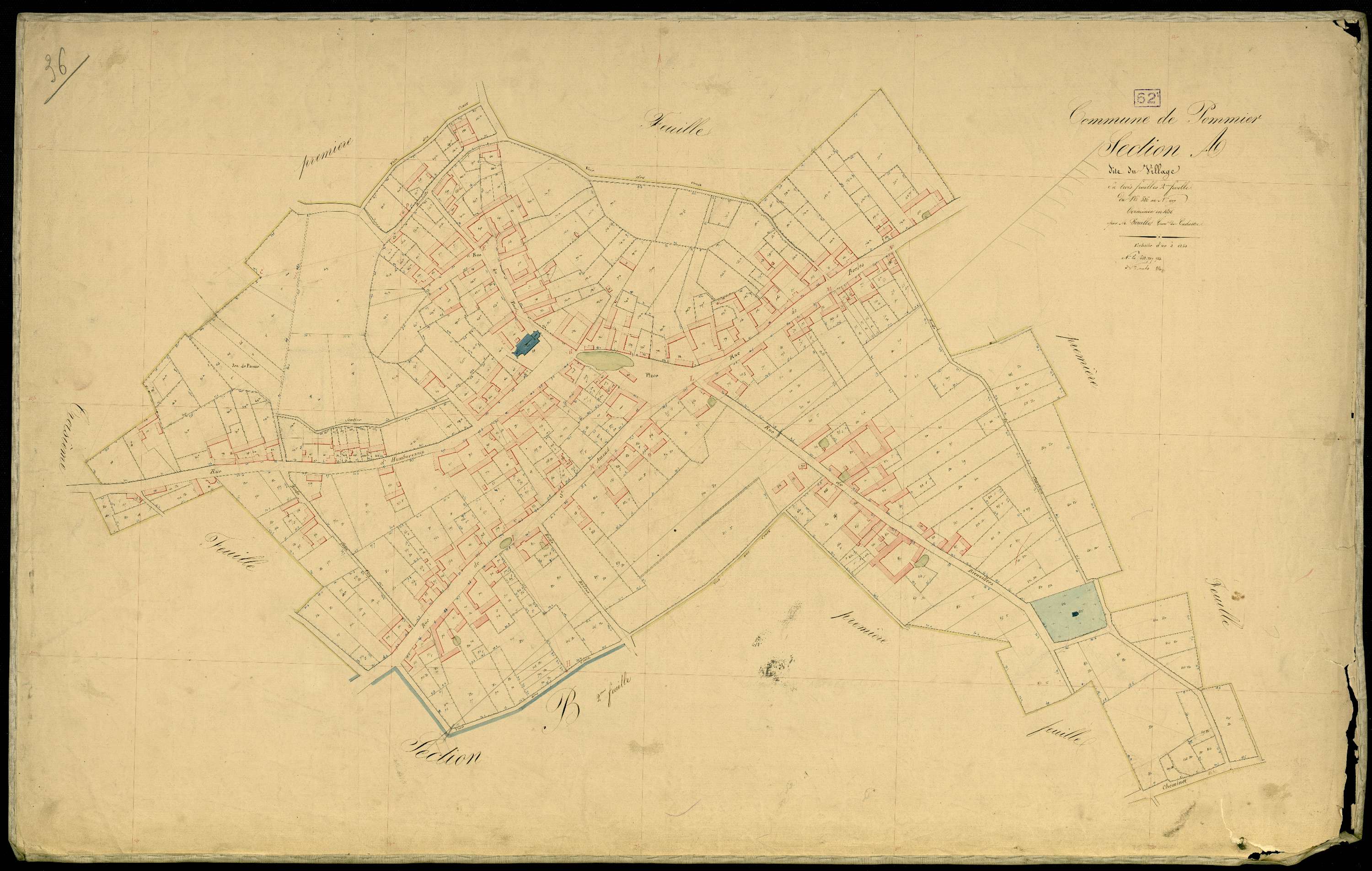 Pommier - Section A, 2e feuille