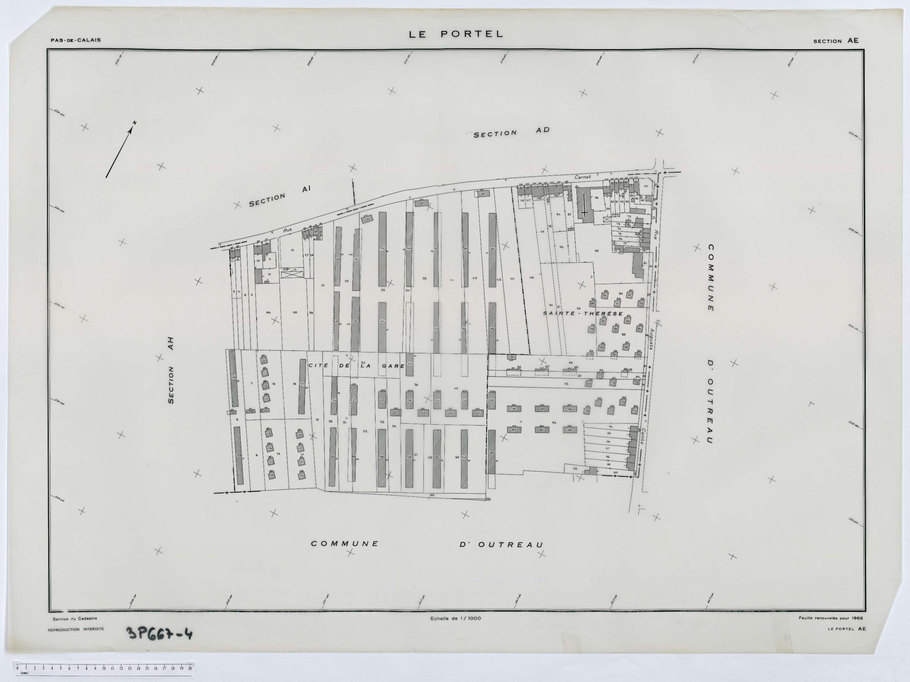 Le Portel - Section AE.