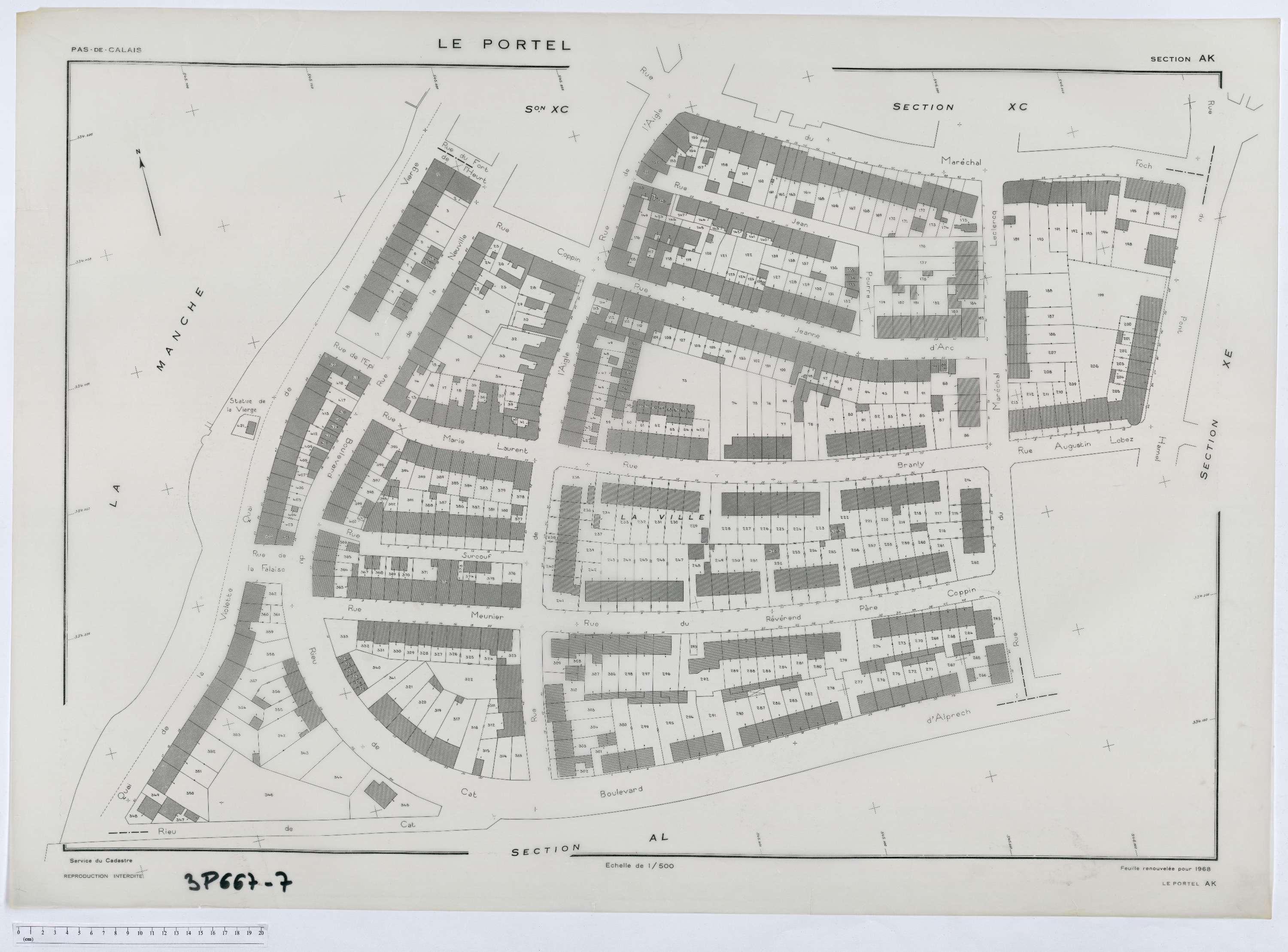 Le Portel - Section AK.