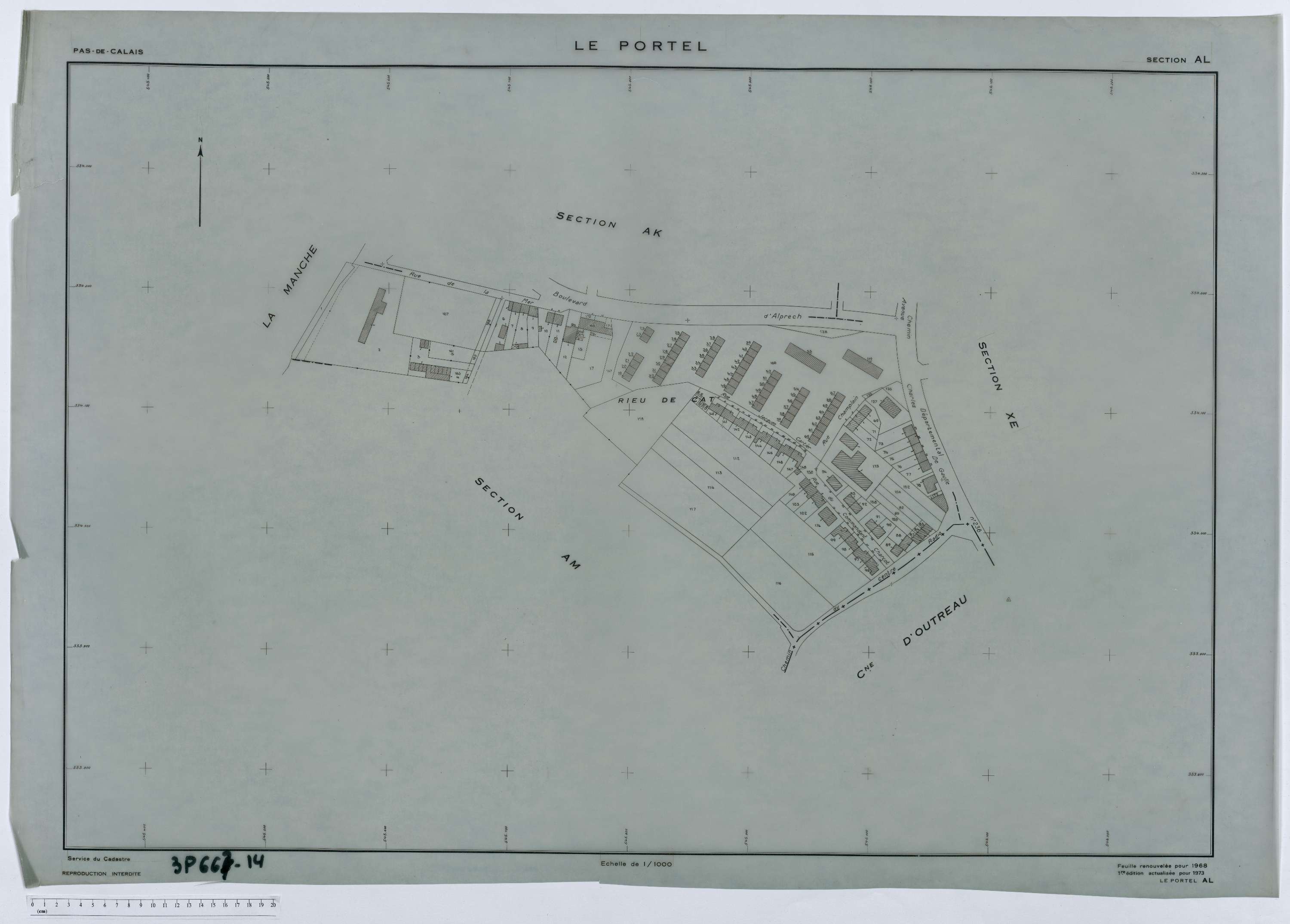 Le Portel - Section AL.
