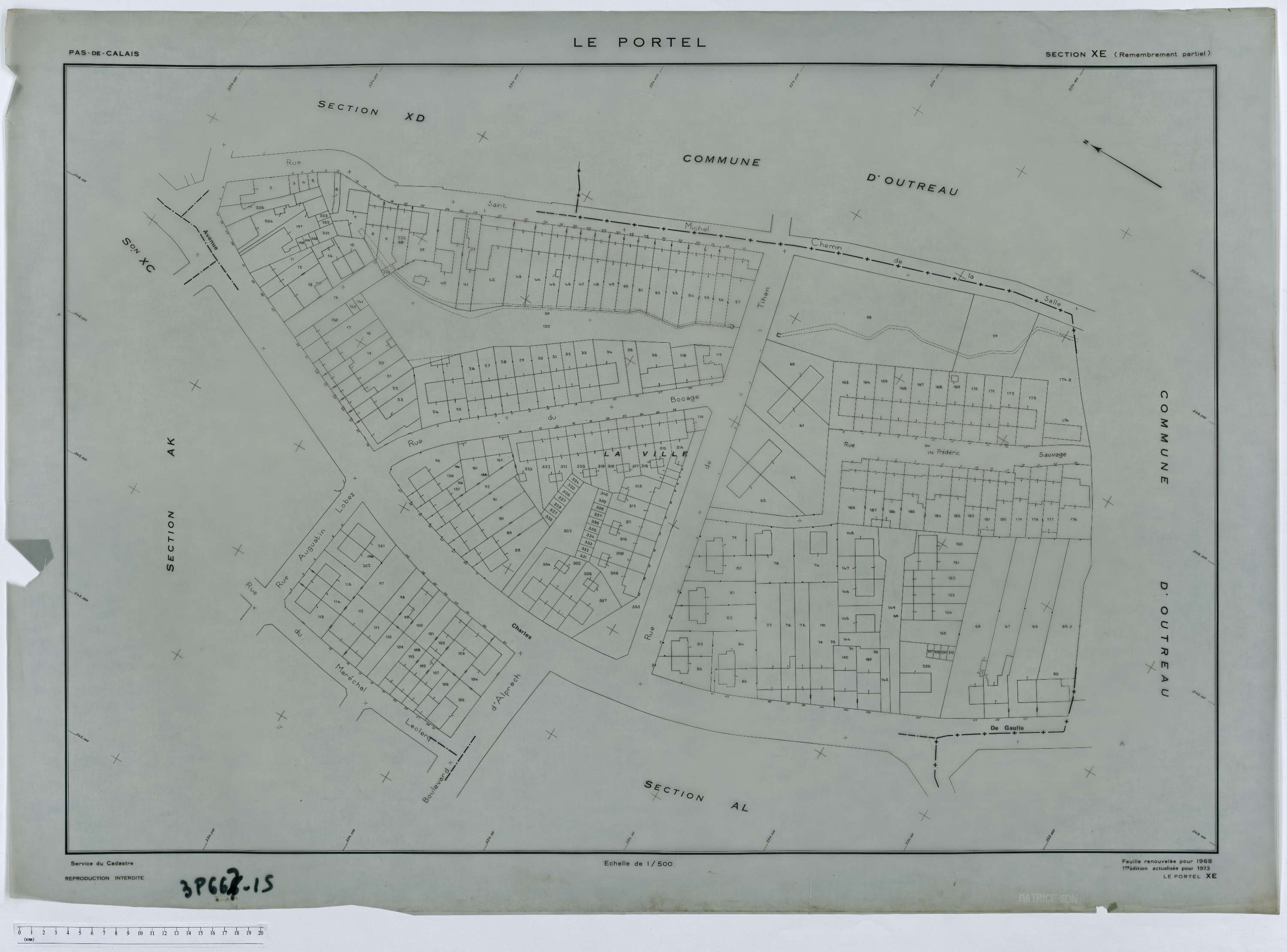 Le Portel - Section XE.