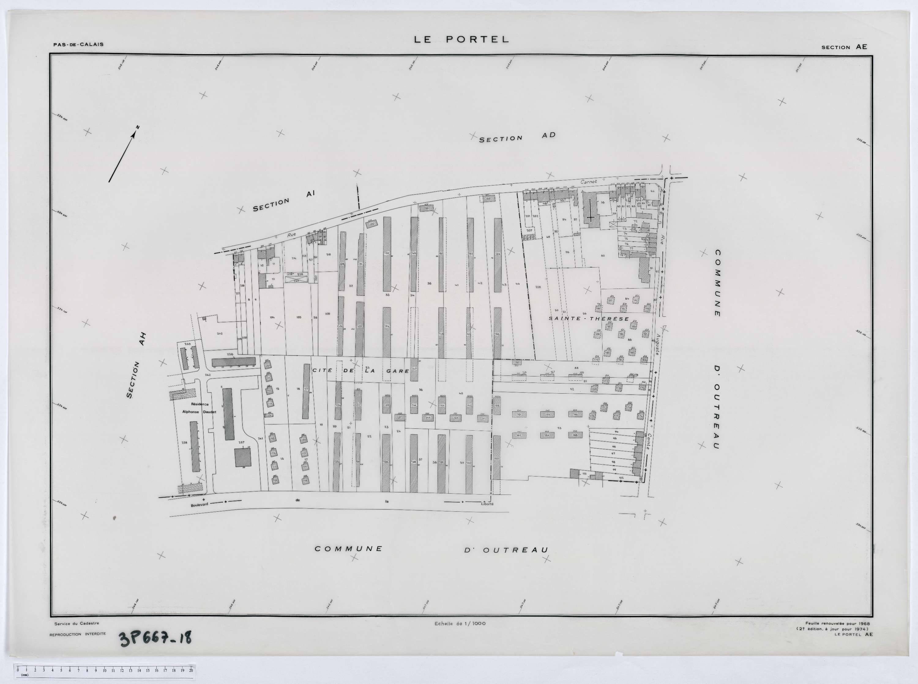 Le Portel - Section AE.