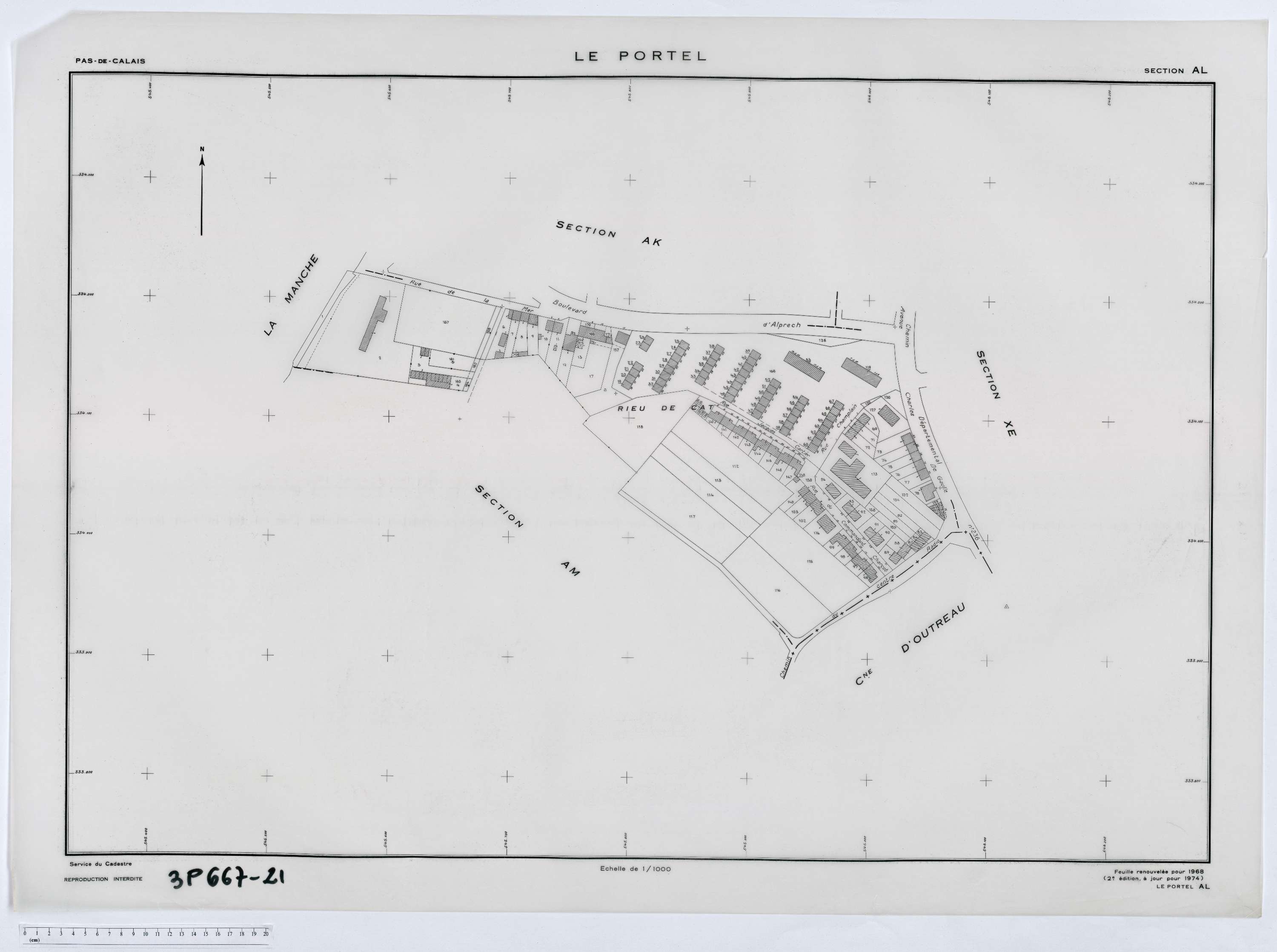 Le Portel - Section AL.