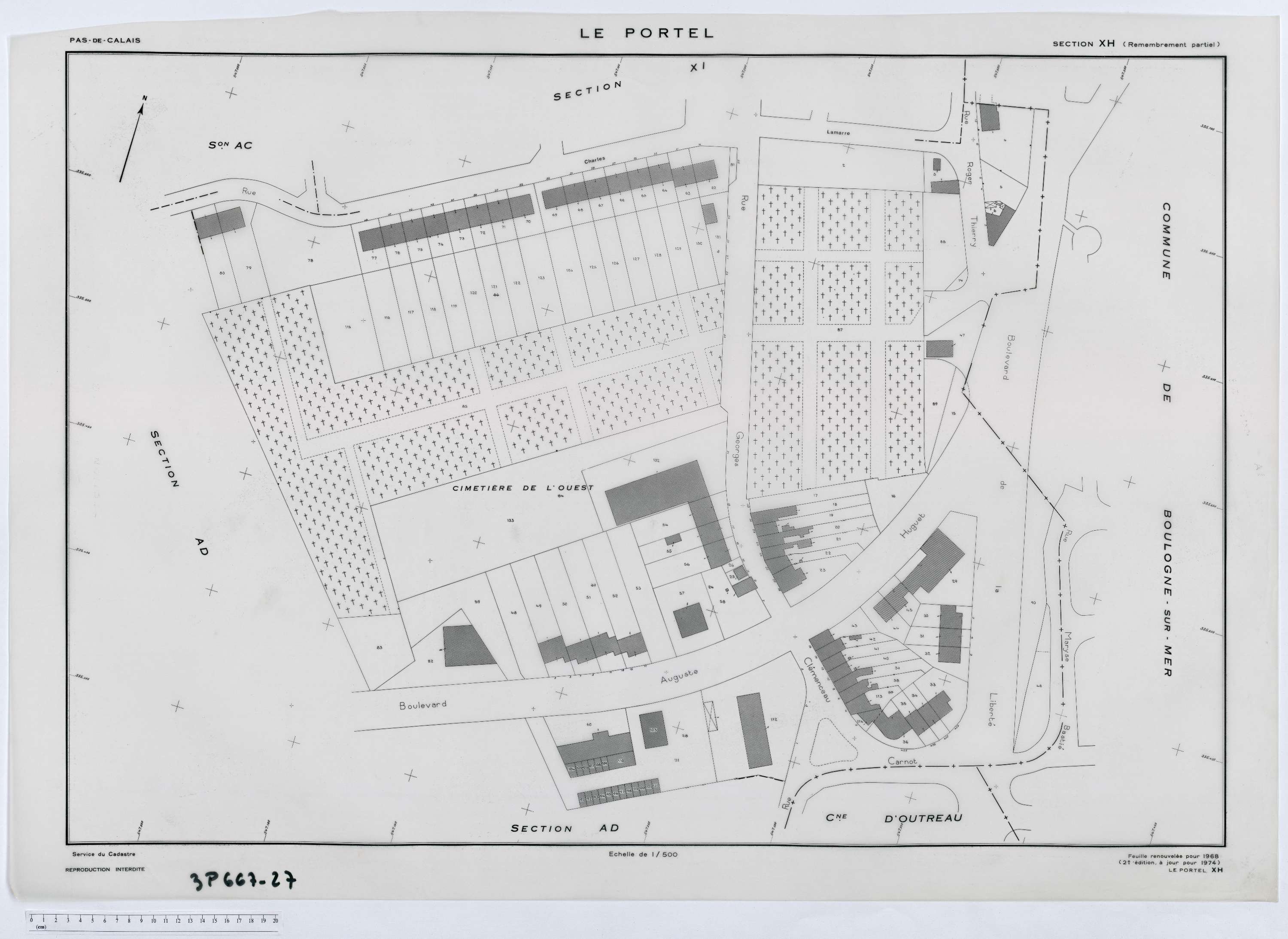Le Portel - Section XH.