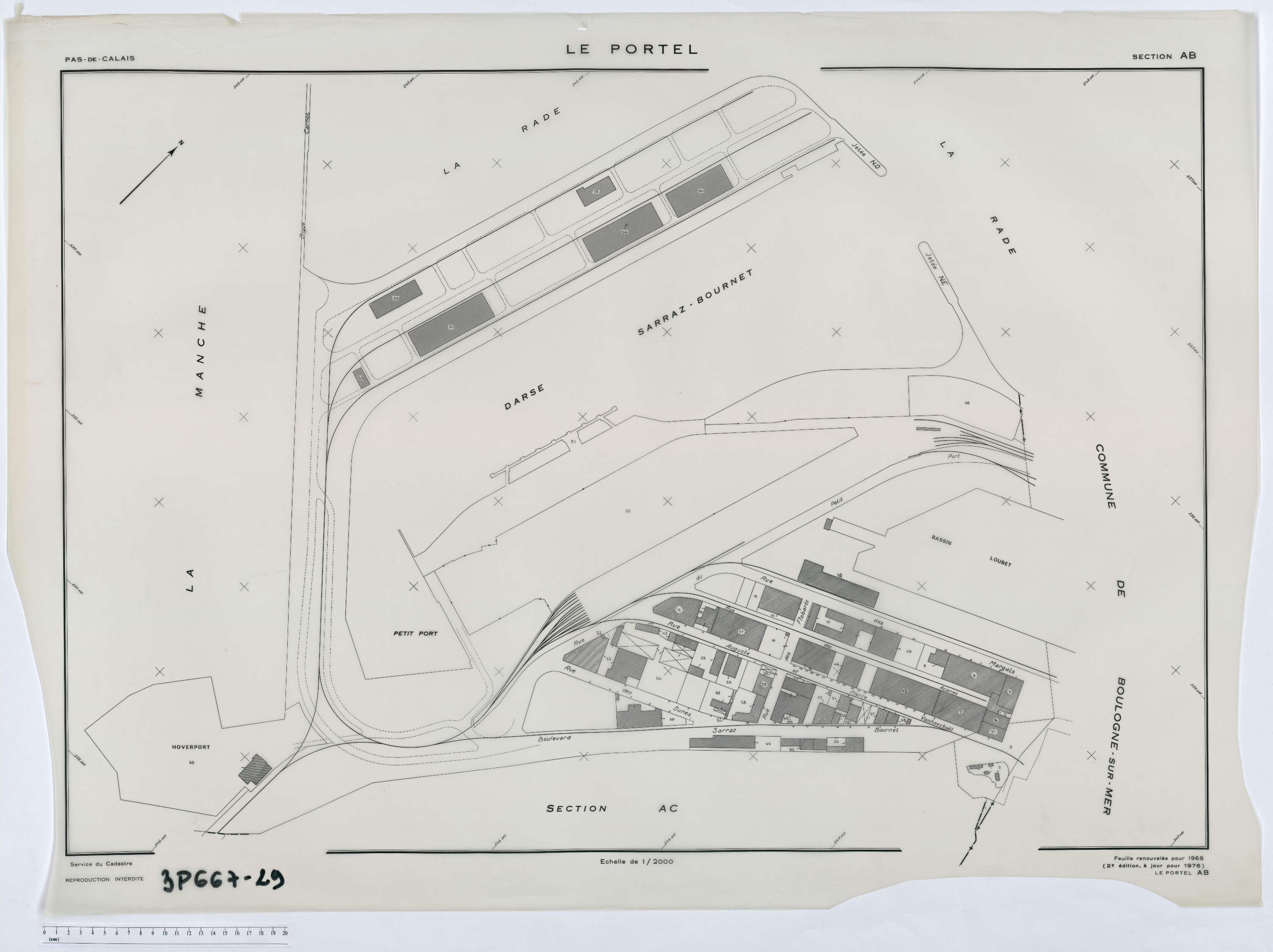 Le Portel - Section AB.