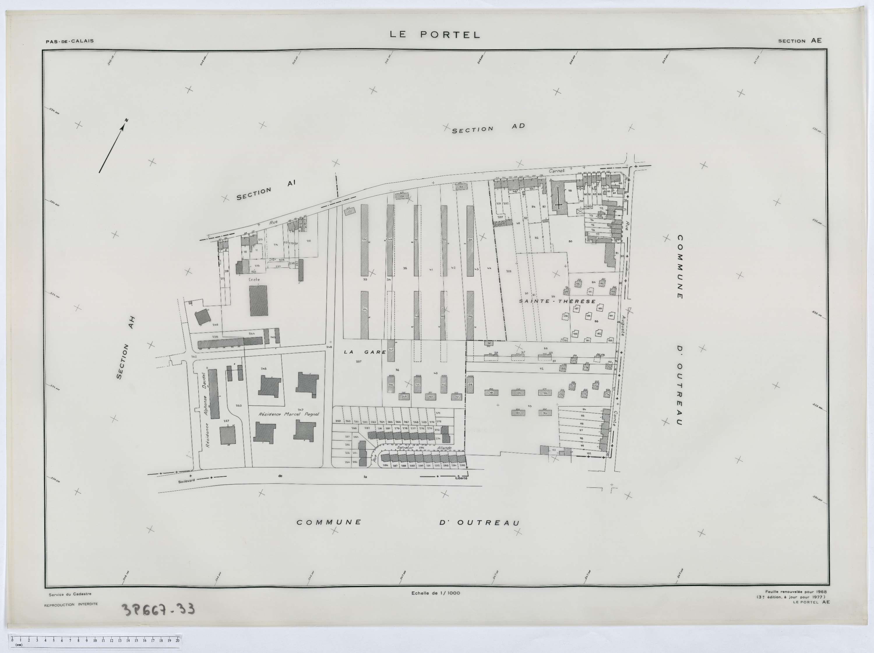 Le Portel - Section AE.