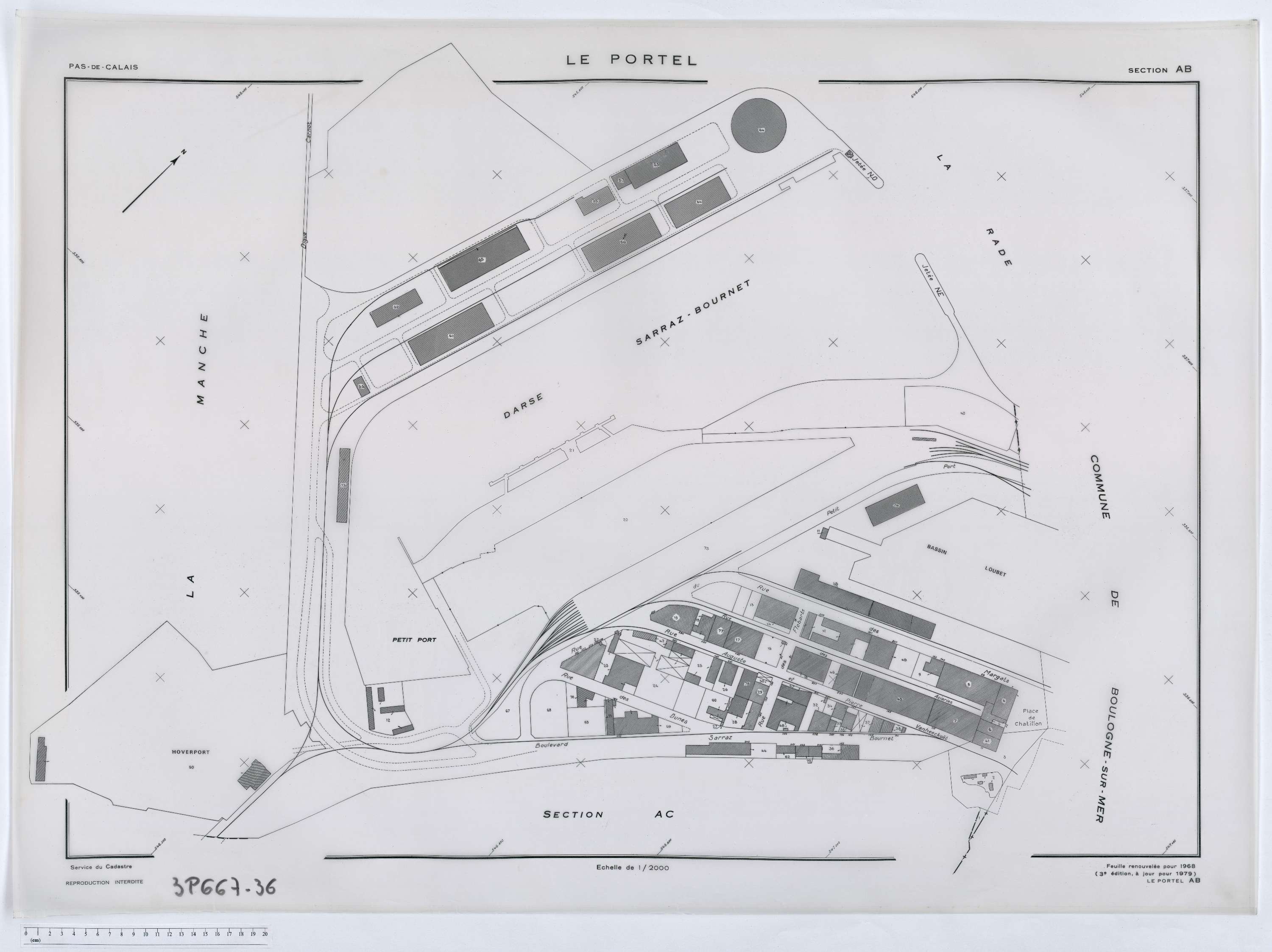 Le Portel - Section AB.