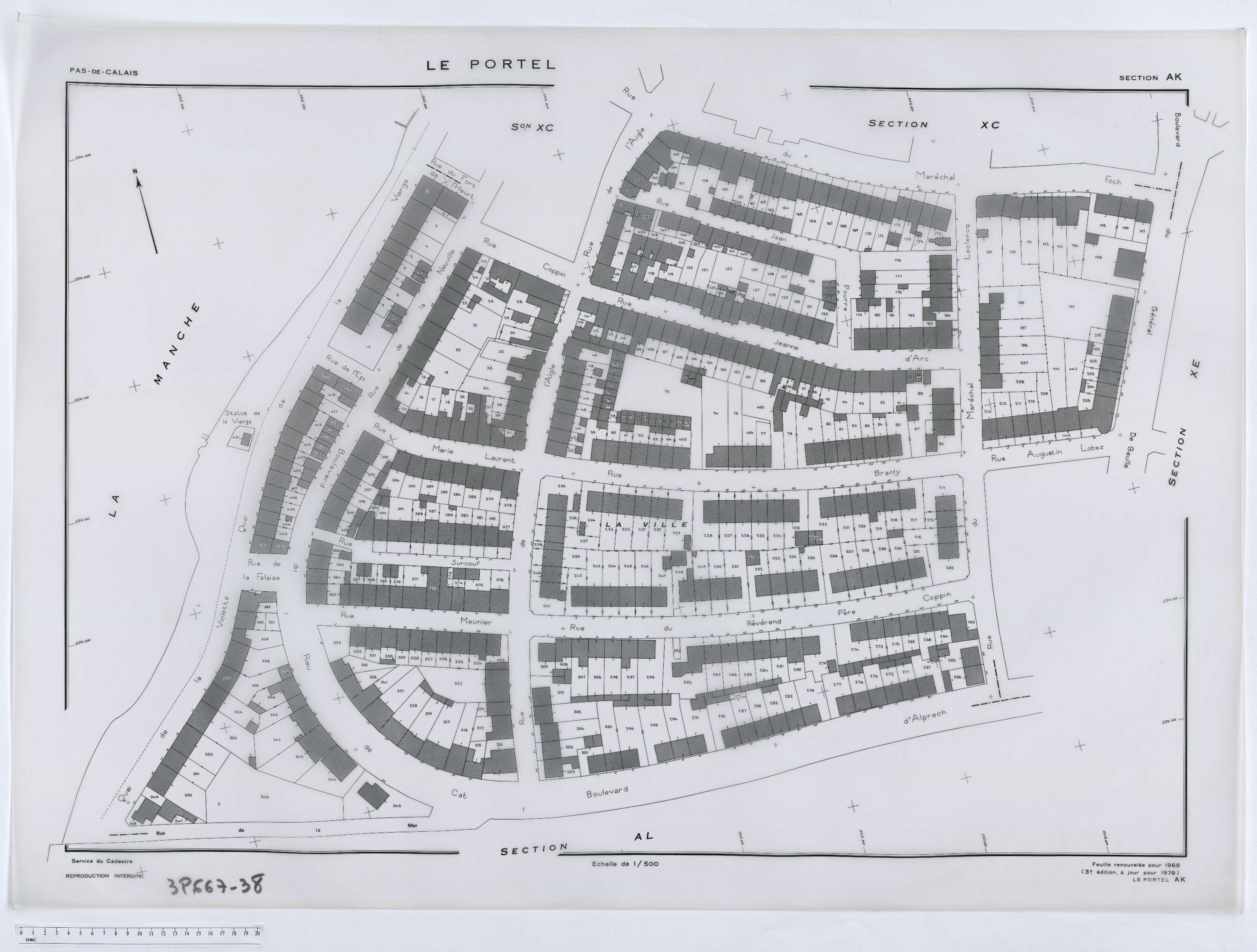 Le Portel - Section AK.