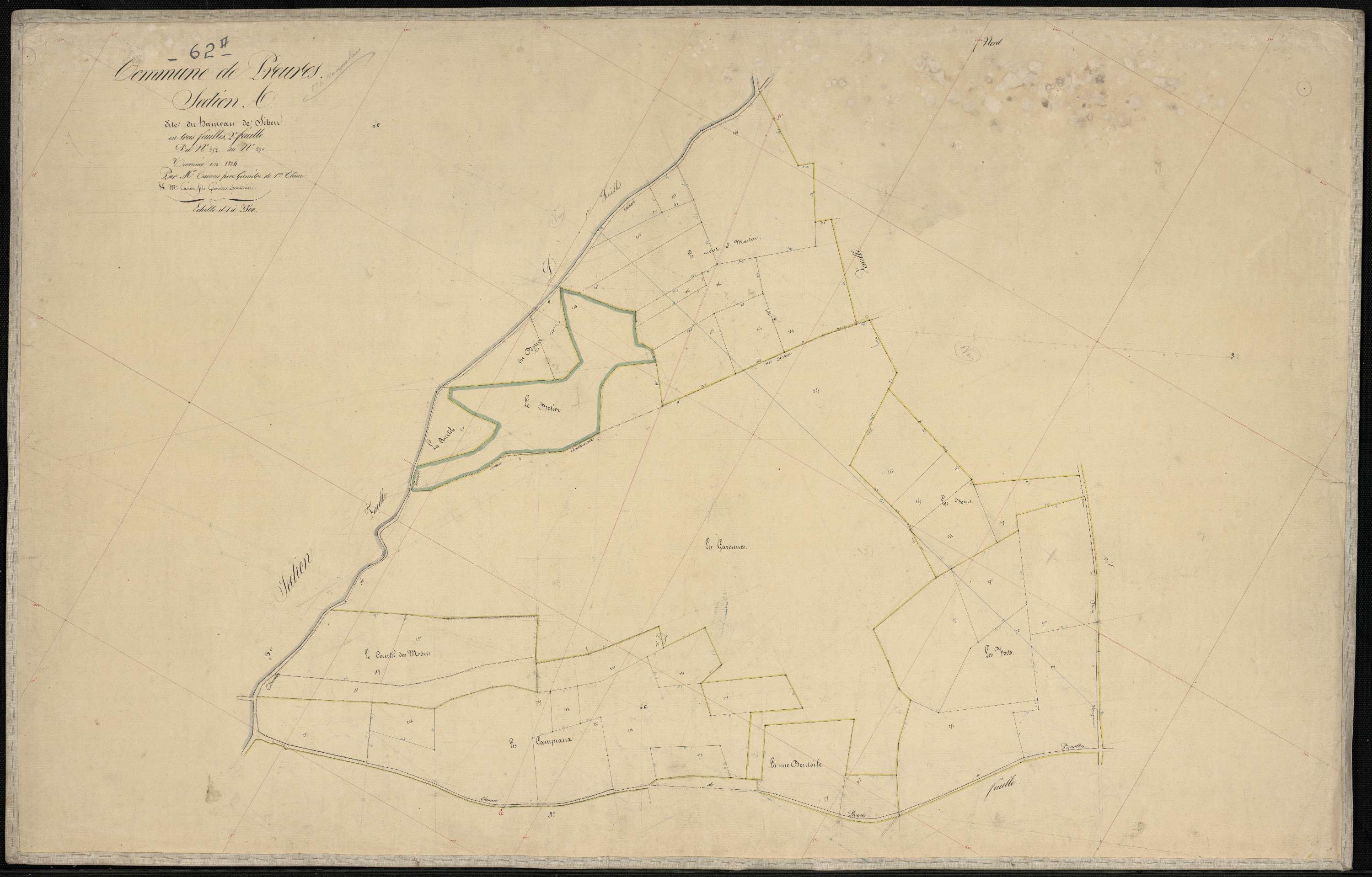 Preures - Section A, 2e feuille