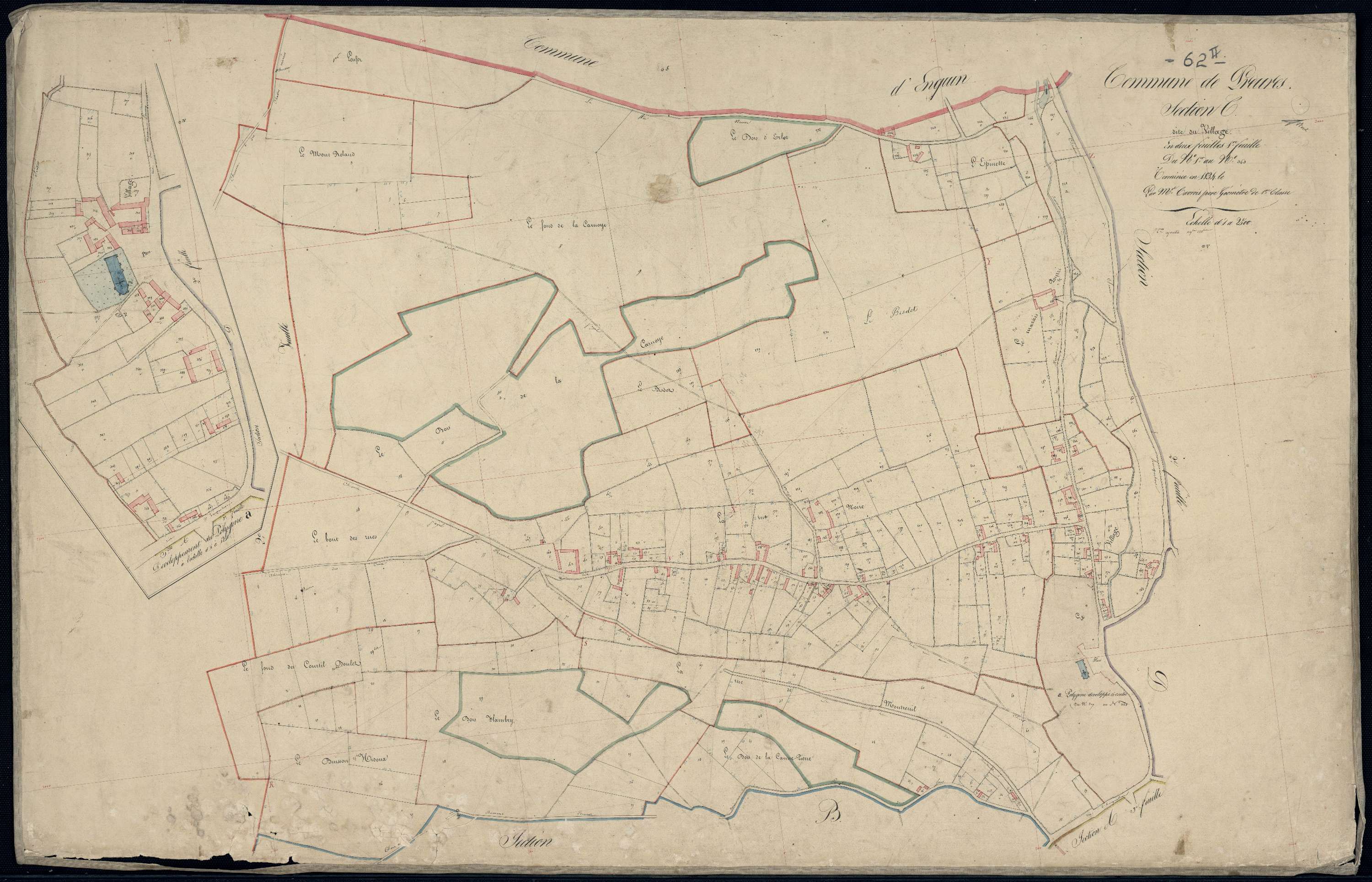 Preures - Section C, 1re feuille