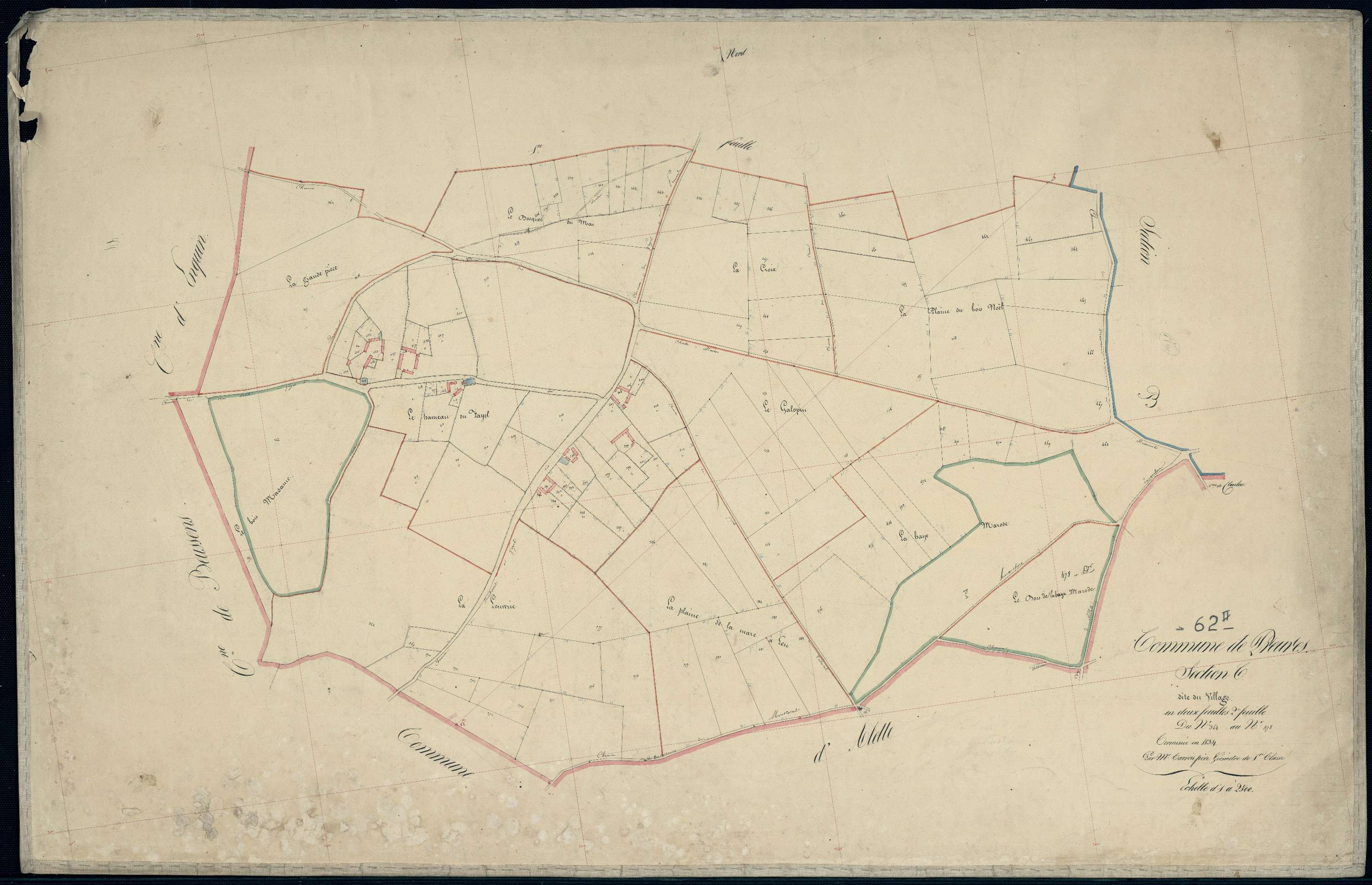 Preures - Section C, 2e feuille