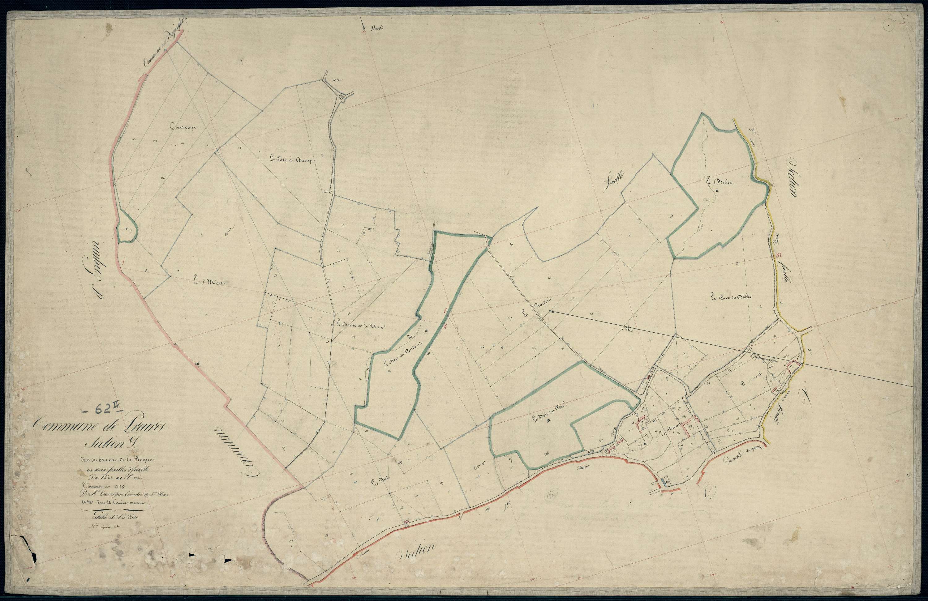 Preures - Section D, 2e feuille