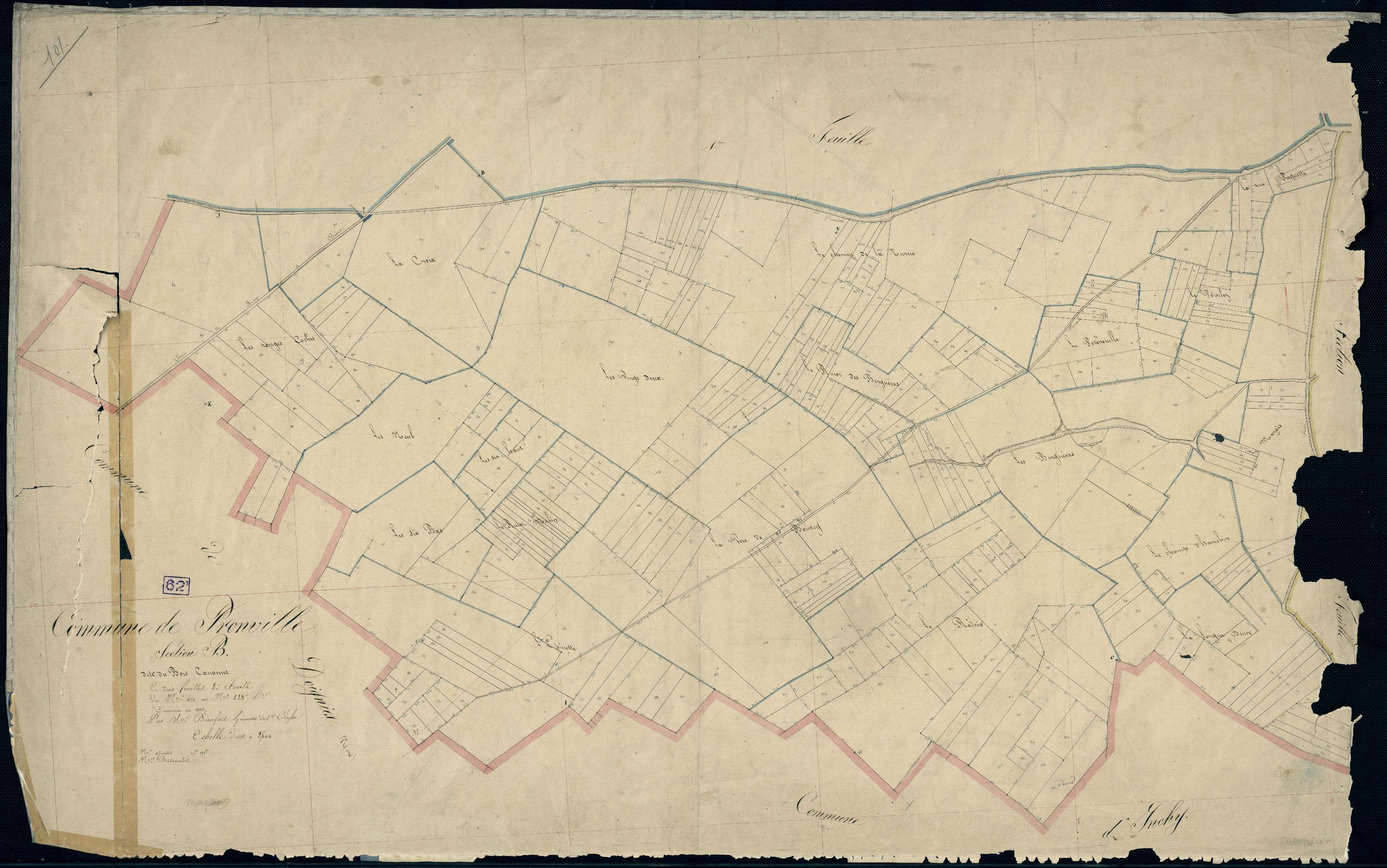 Pronville - Section B, 2e feuille