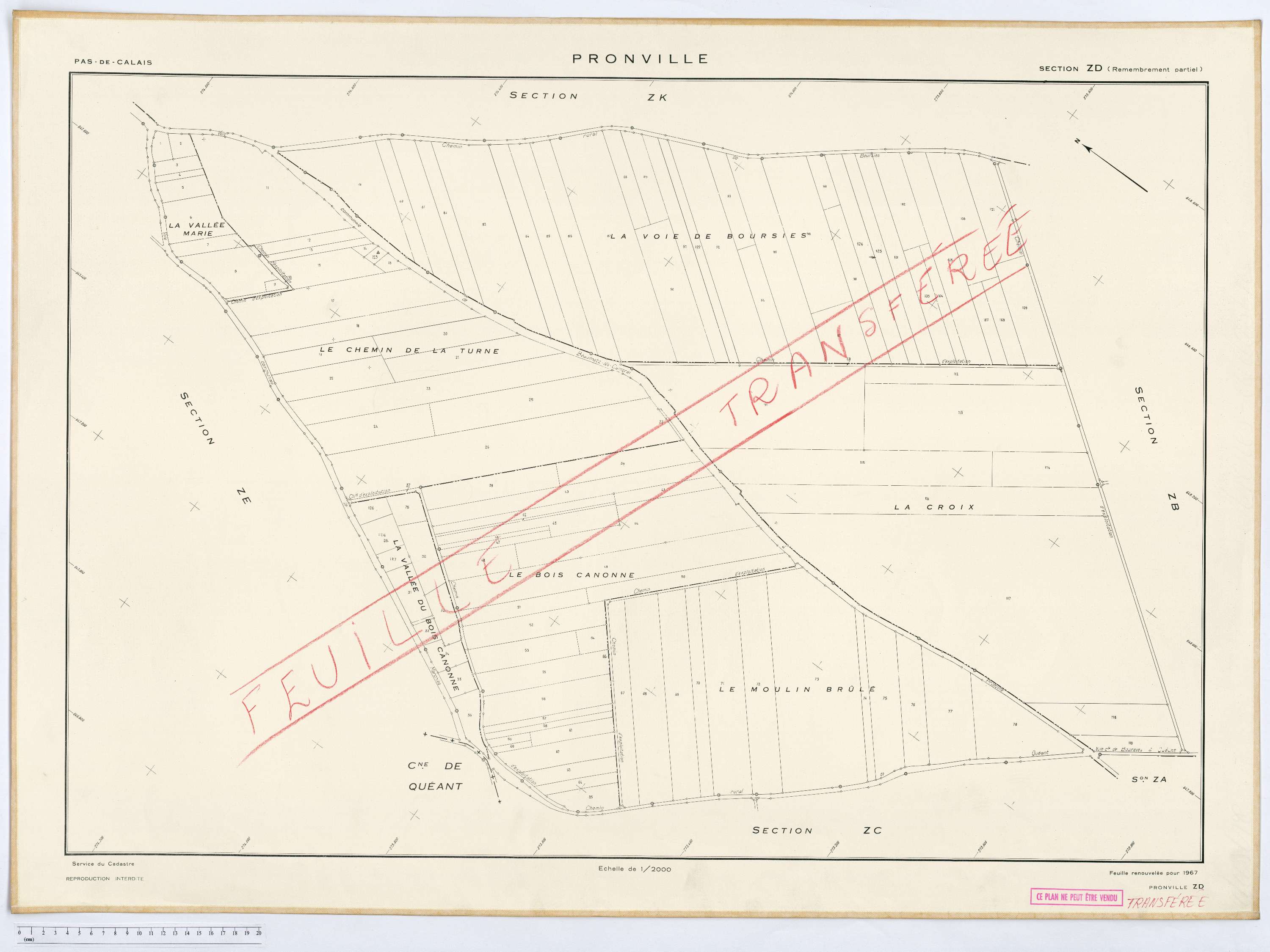 Pronville - Section ZD.
