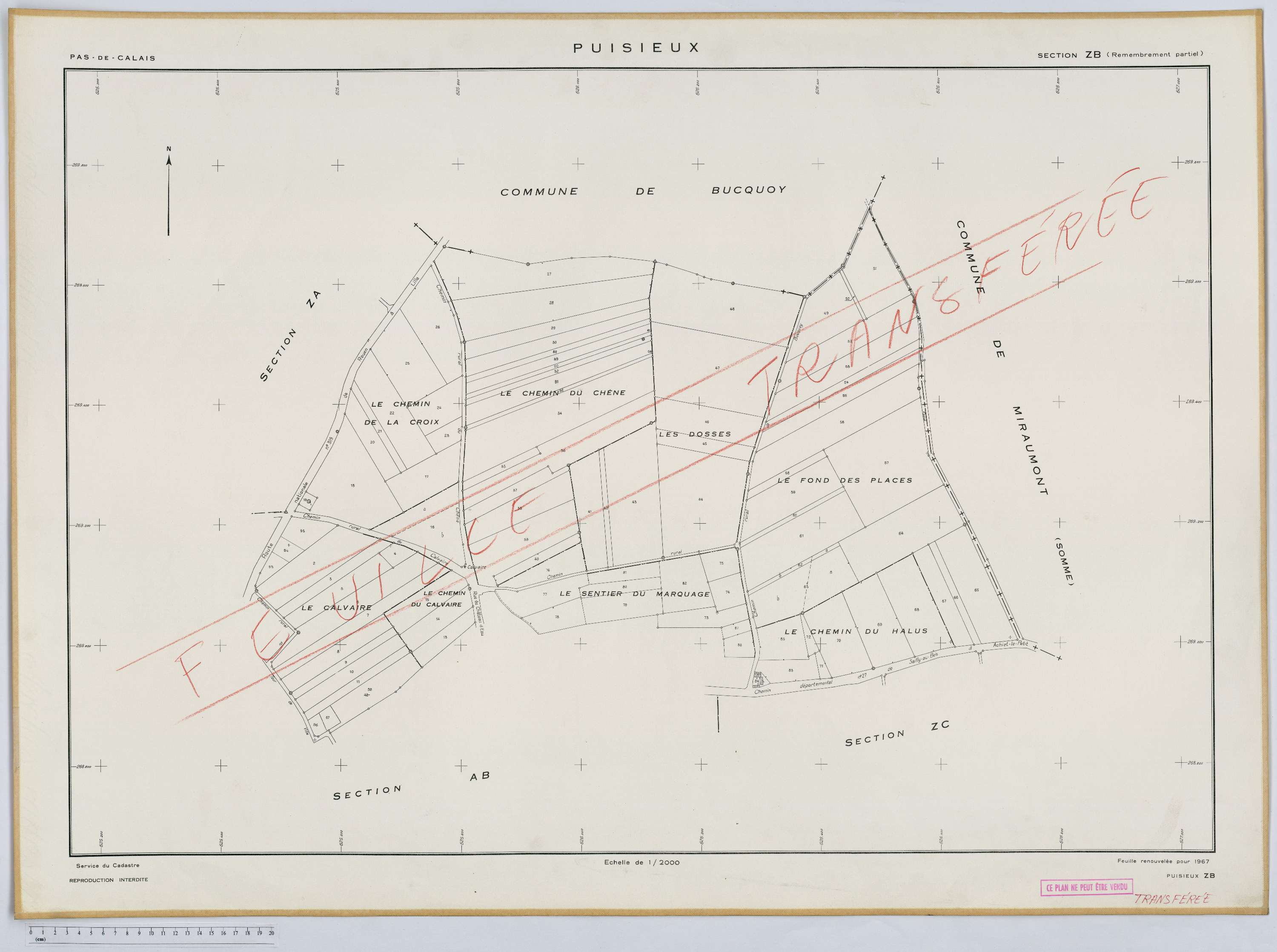 Puisieux - Section ZB.