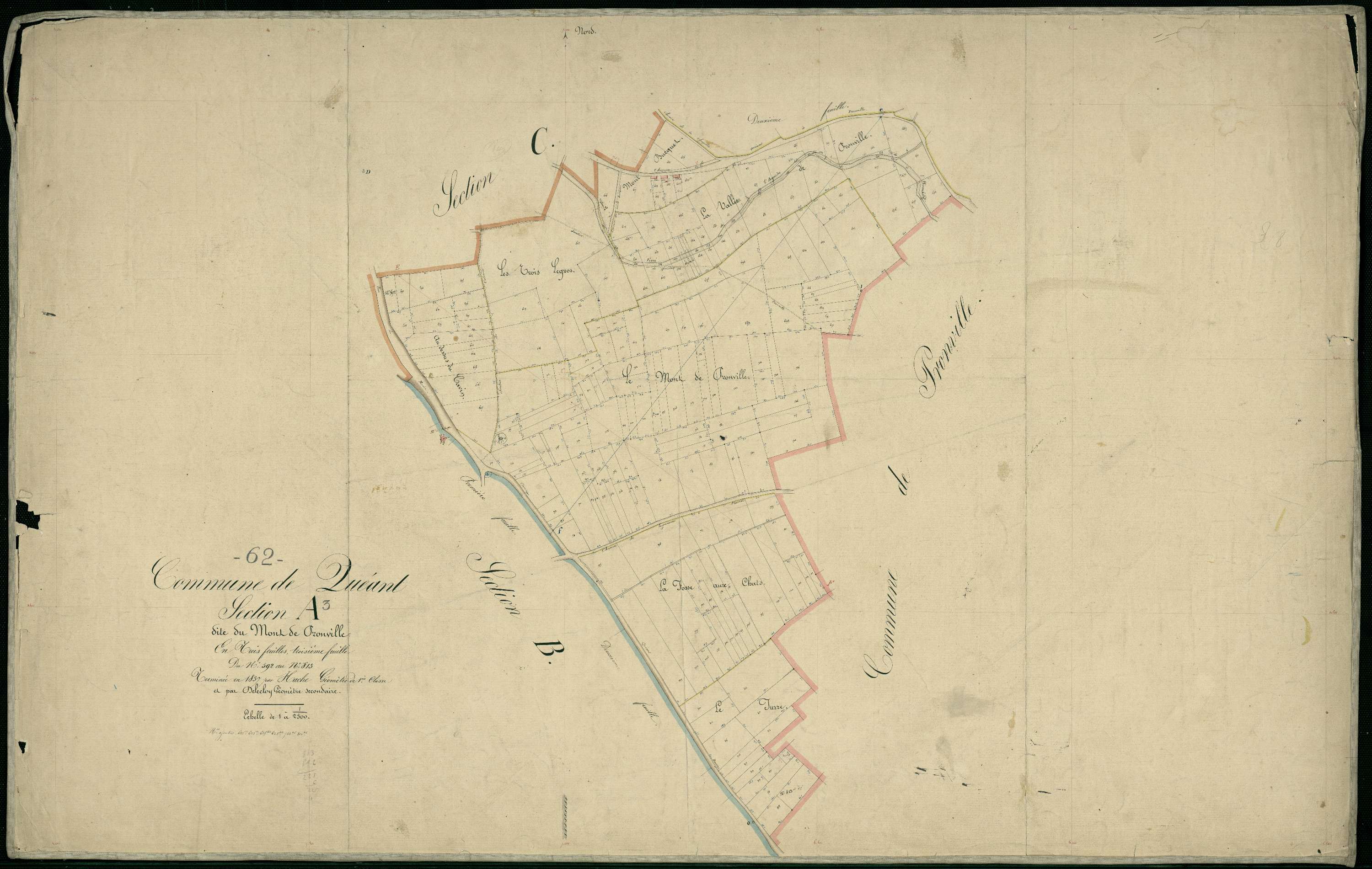 Quéant - Section A, 3e feuille