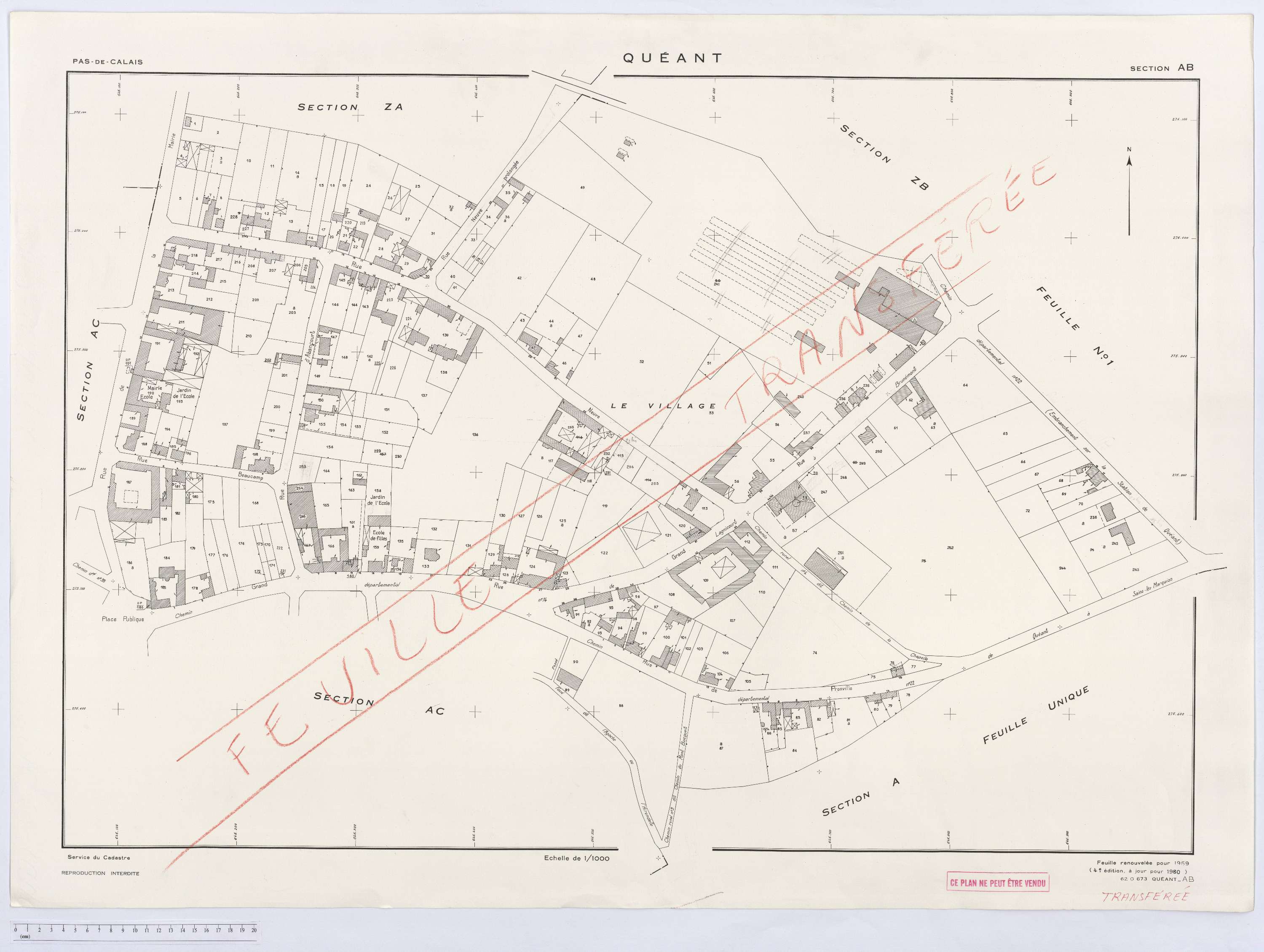 Quéant - Section AB.