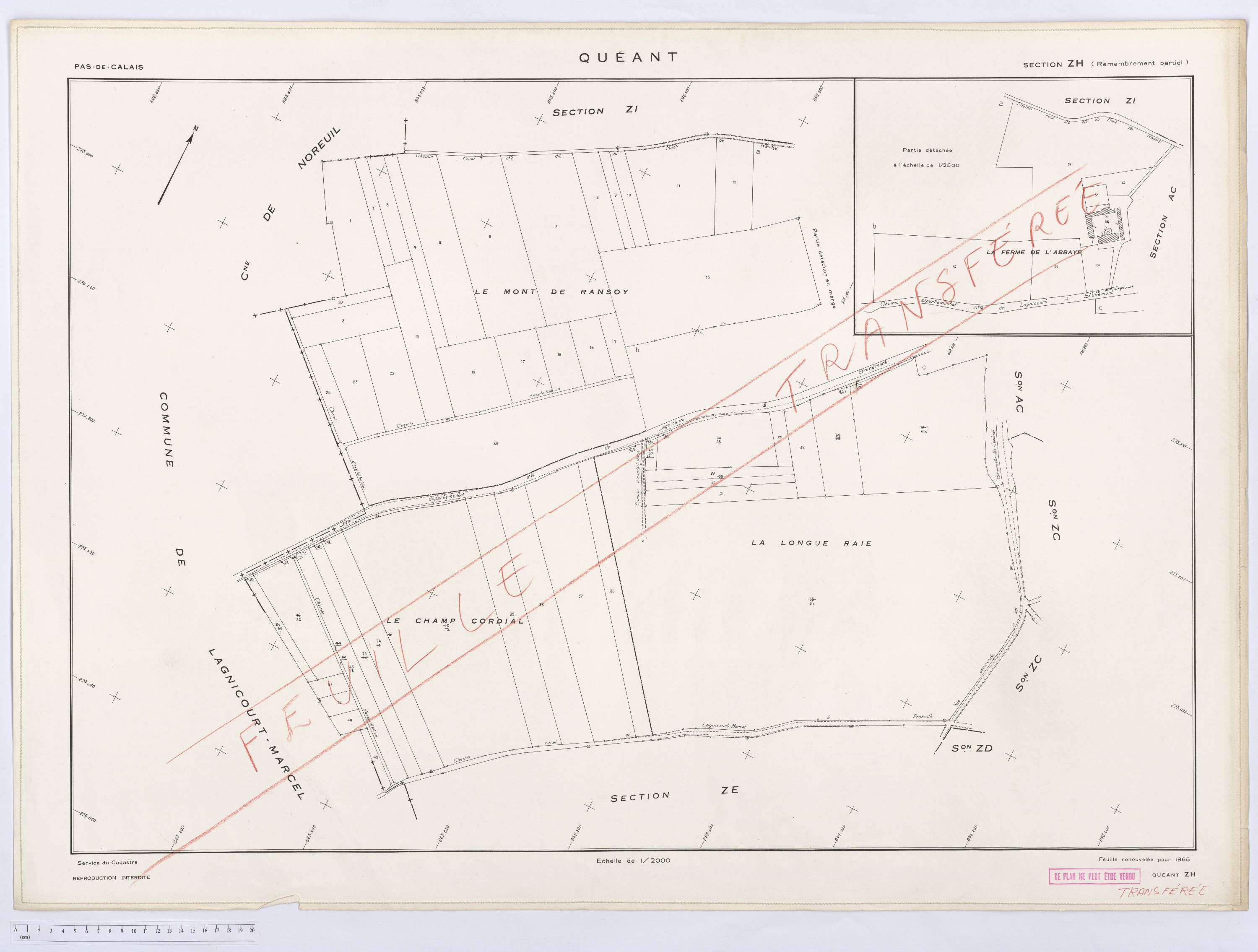Quéant - Section ZH.