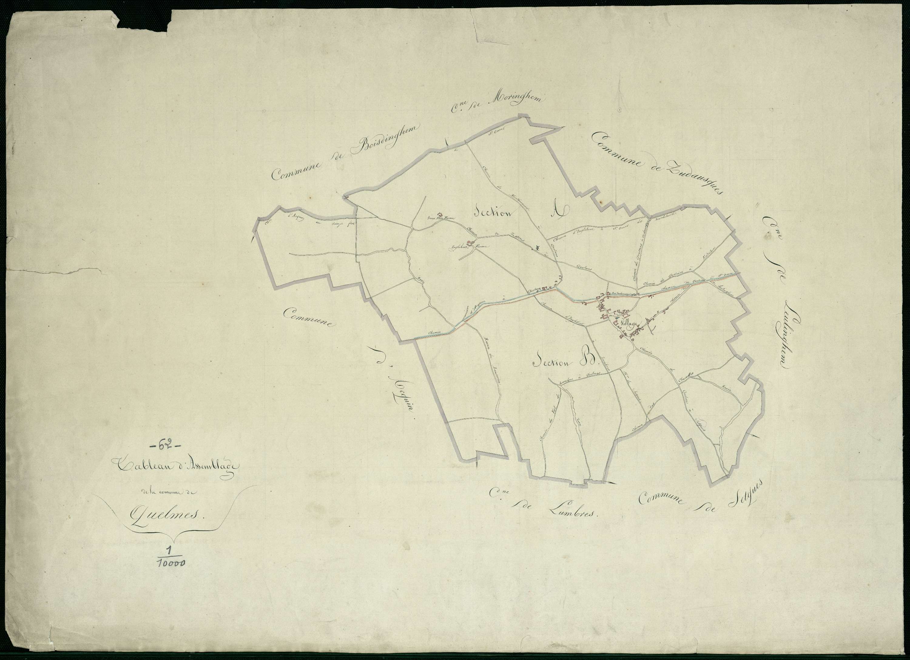 Quelmes - Tableau d'assemblage