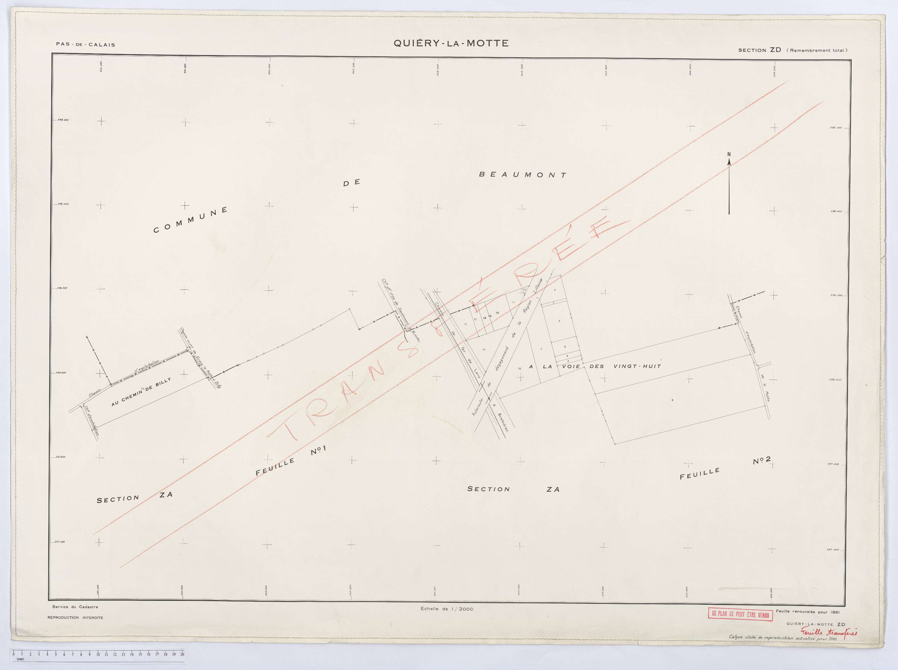 Quiéry-la-Motte - Section ZD.
