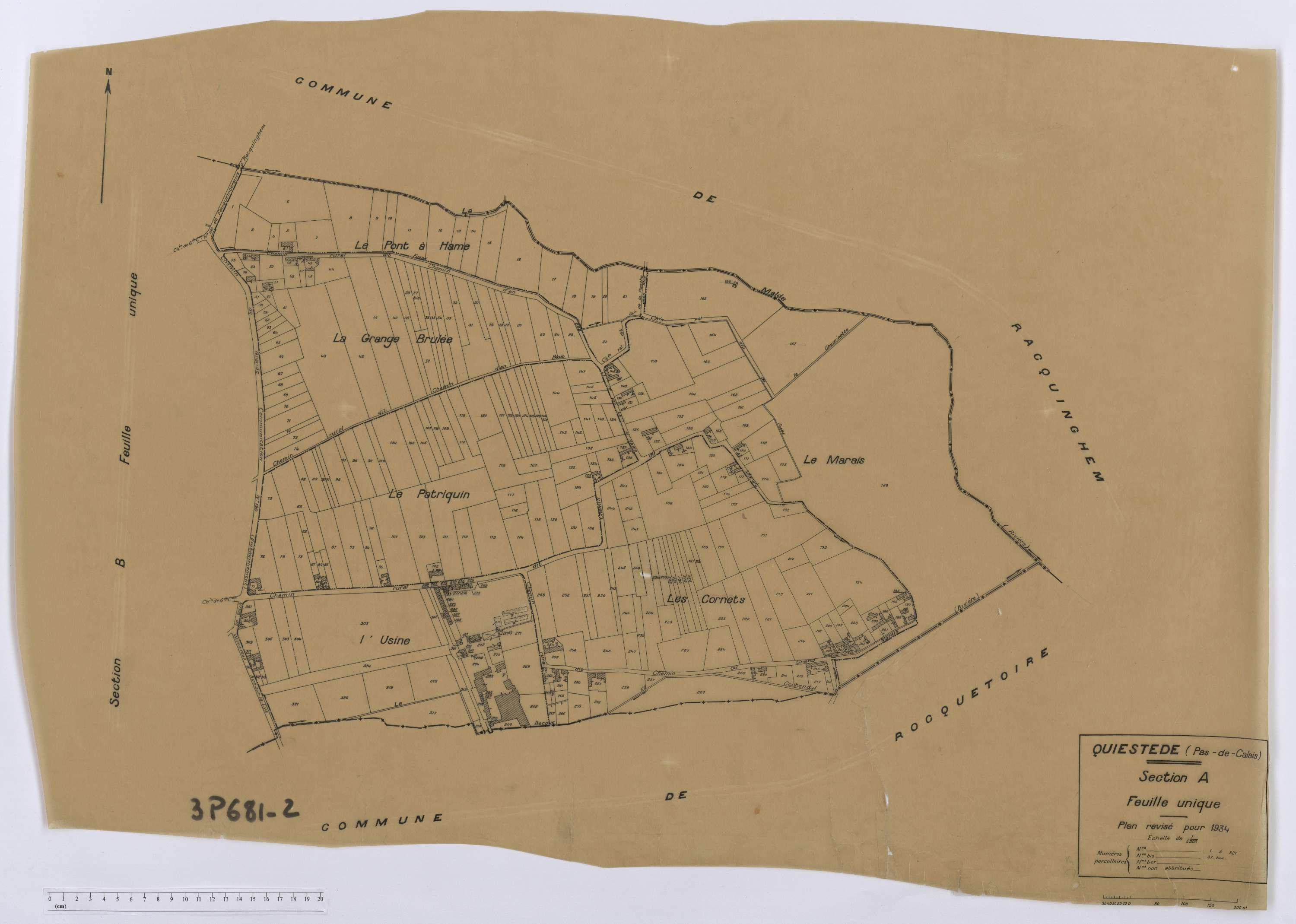 Quiestède - Section A.